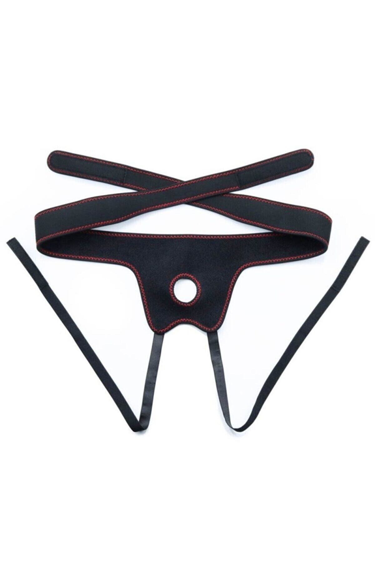 Meyrabest Ger&ccedil;ek&ccedil;i̇ Vantuzlu Cırt Cırtlı Belden Bağlamalı Di̇ldo - 21.5Cm