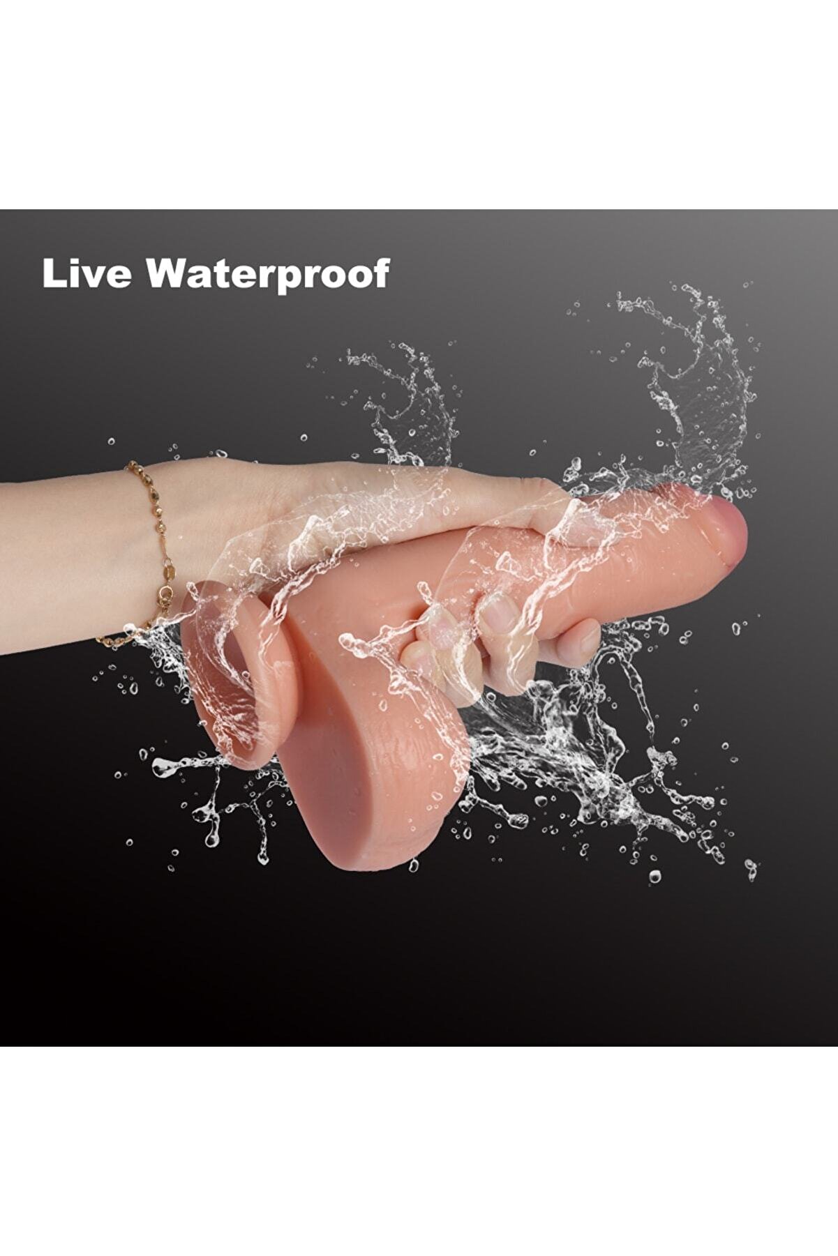 Meyrabest Adam 21 Cm Reali̇sti̇k Di̇ldo Peni̇s