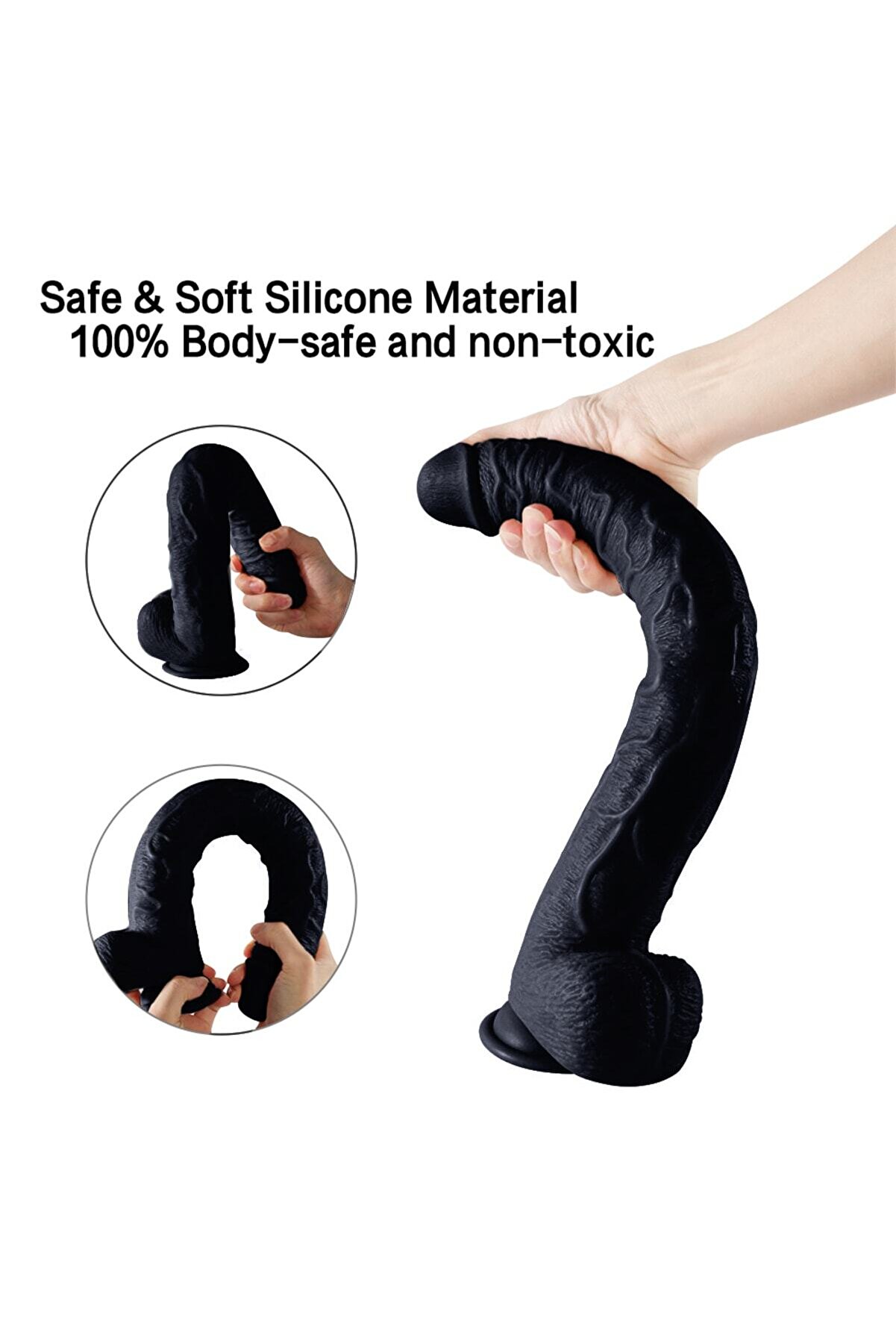 Meyrabest Huoher 43 Cm Reali̇sti̇k Peni̇s Di̇ldo