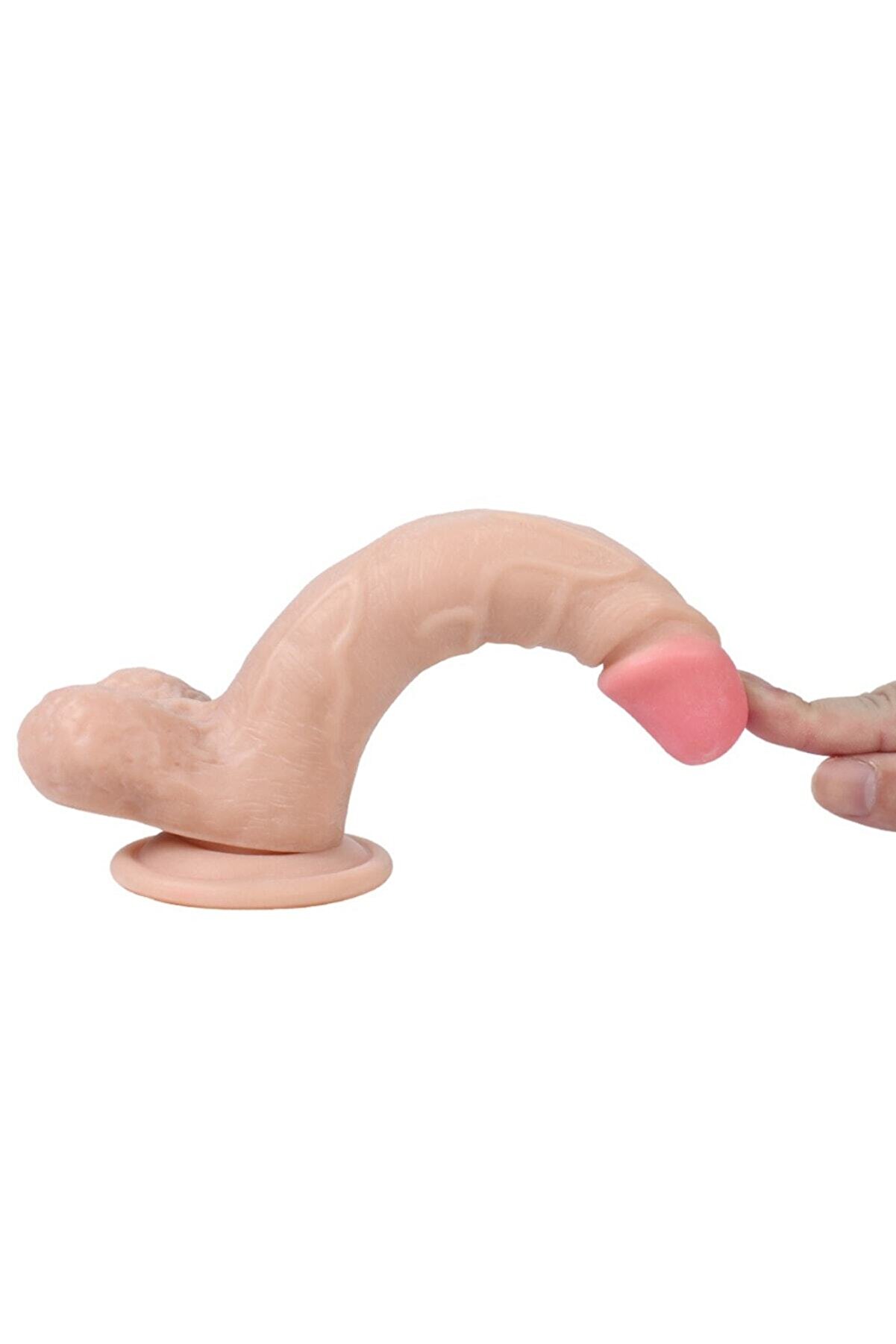 Meyrabest Di̇ldo Seri̇es Mars 20 Cm Esnek Dokuda Reali̇sti̇k Peni̇s Di̇ldo