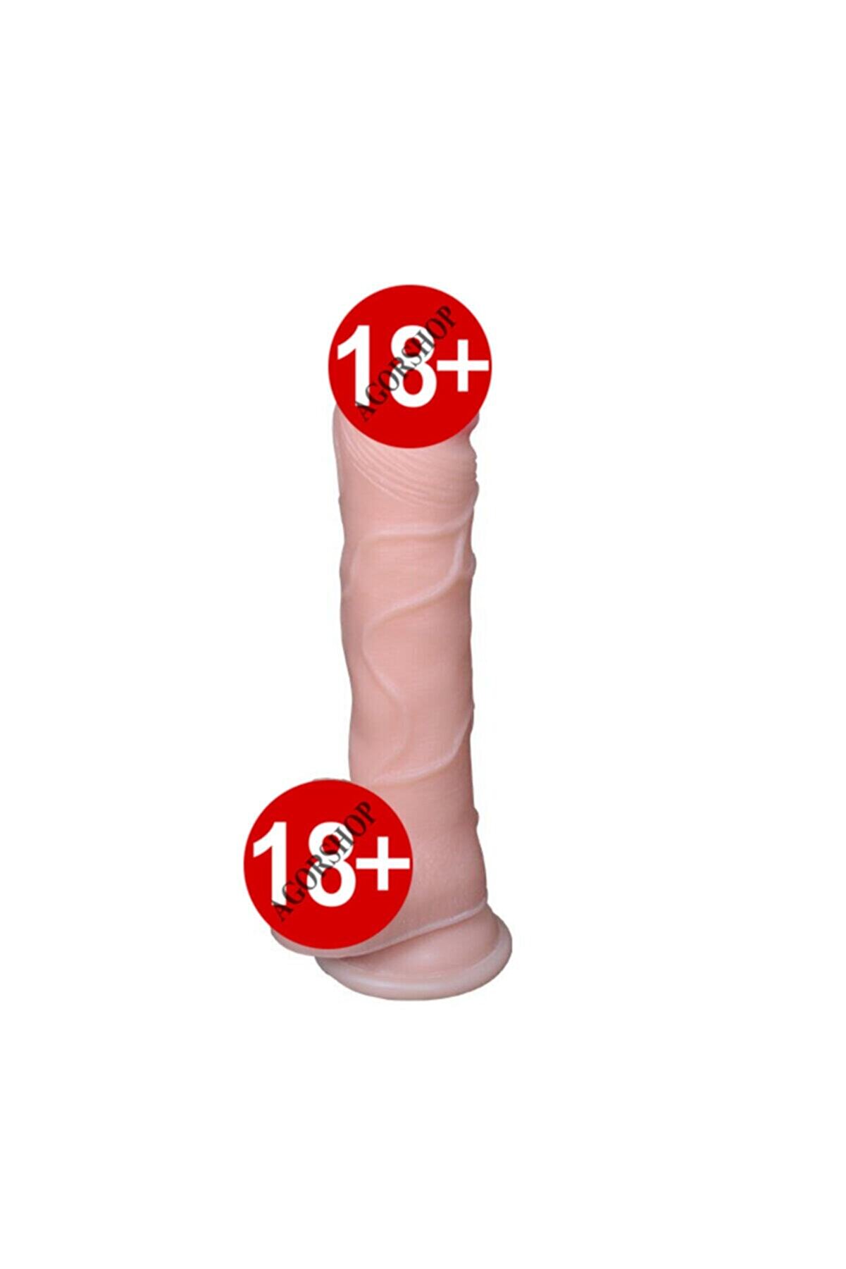 Meyrabest Di̇ldo Seri̇es Beat 19 Cm Esnek Belden Bağlamalı Peni̇s