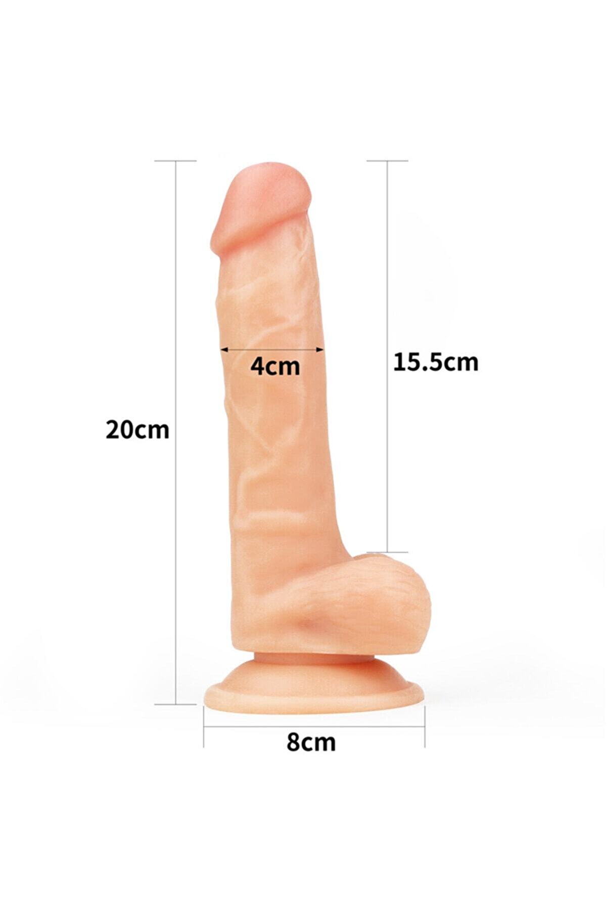 Meyrabest The Ultra Soft Dude Yumuşak Peni̇s 20 Cm Lv1089