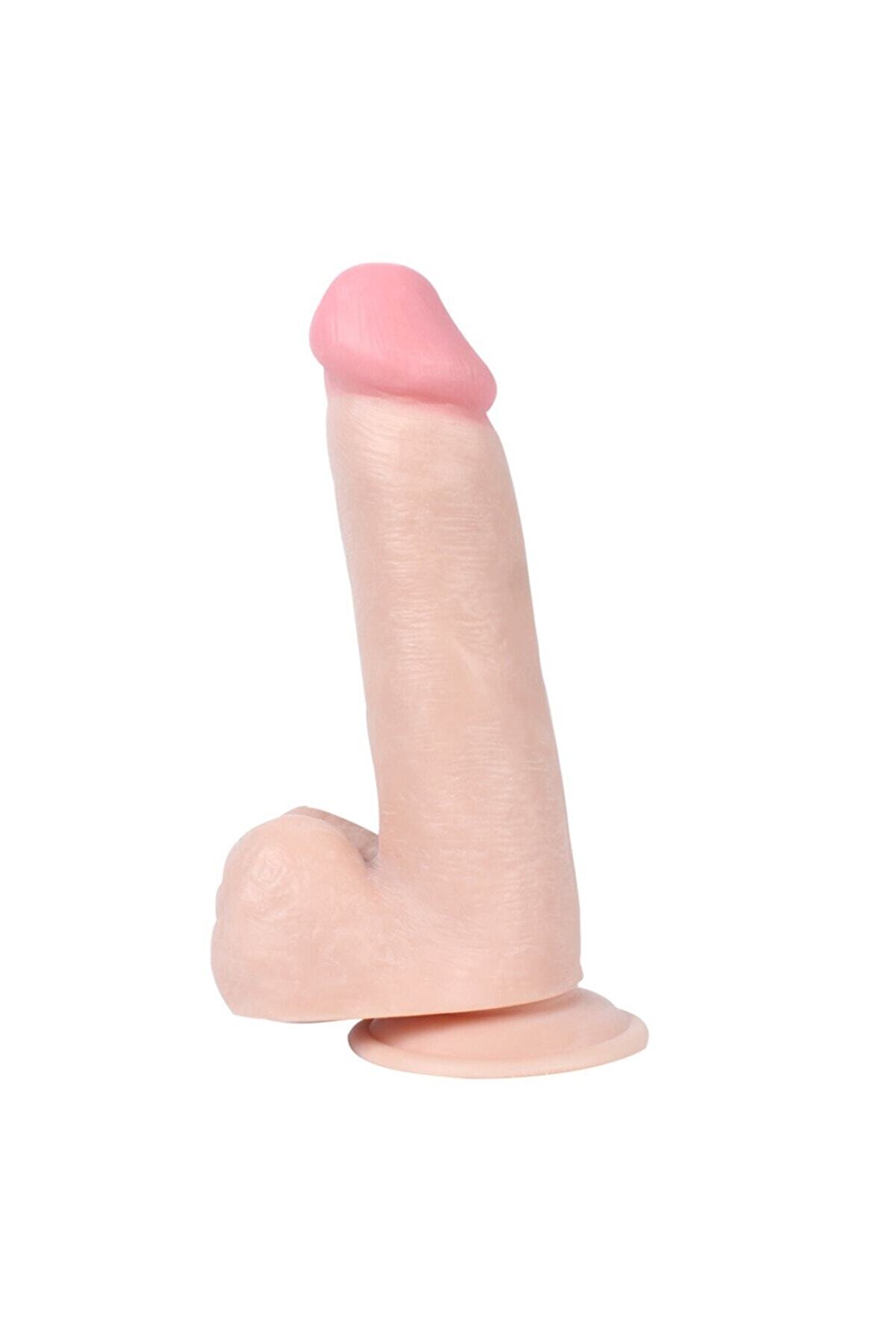 Meyrabest Di̇ldo Seri̇es P&uuml;r&uuml;zs&uuml;z Si̇li̇kon Sabi̇tlenebi̇li̇r Reali̇sti̇k Di̇ldo 20 Cm