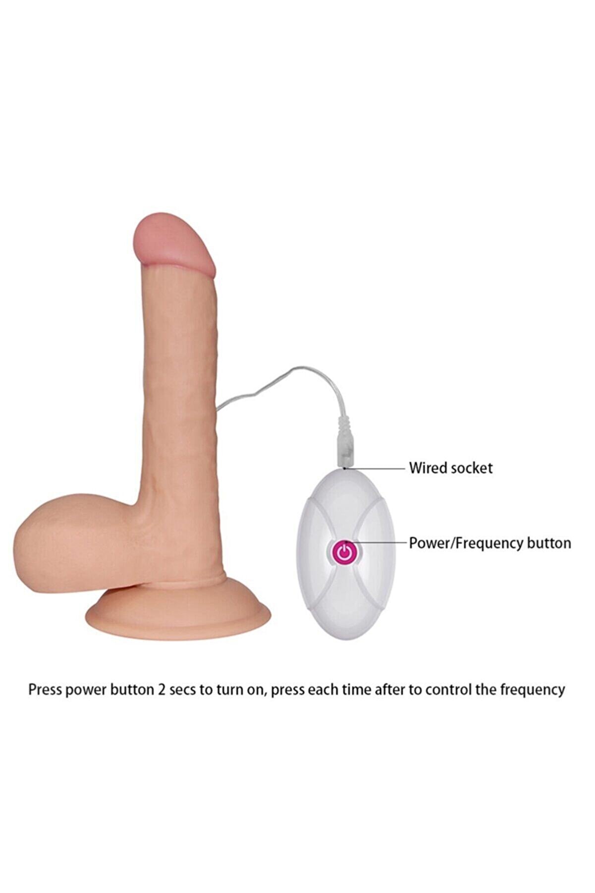 Meyrabest Lovetoy Ultra Soft Dude Yeni̇ Nesi̇l Ultra Yumuşak 18 Cm Reali̇sti̇k Vi̇brat&ouml;r
