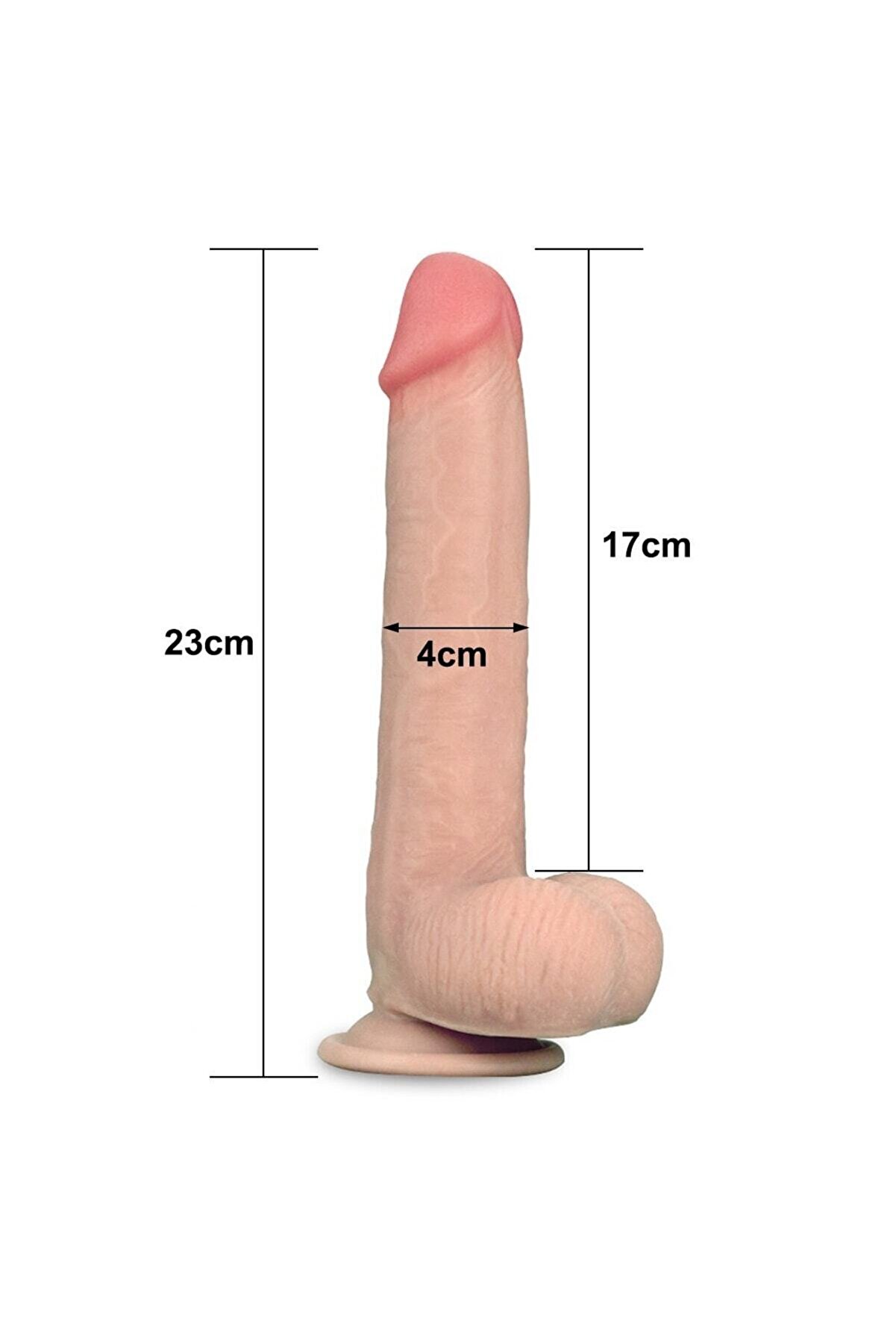 Meyrabest Hareketli̇ Dış Y&uuml;zey Esnek Ve B&uuml;k&uuml;lebi̇li̇r Ger&ccedil;ek Ten Hi̇ssi̇ Sağlayan 23 Cm Kemerli̇