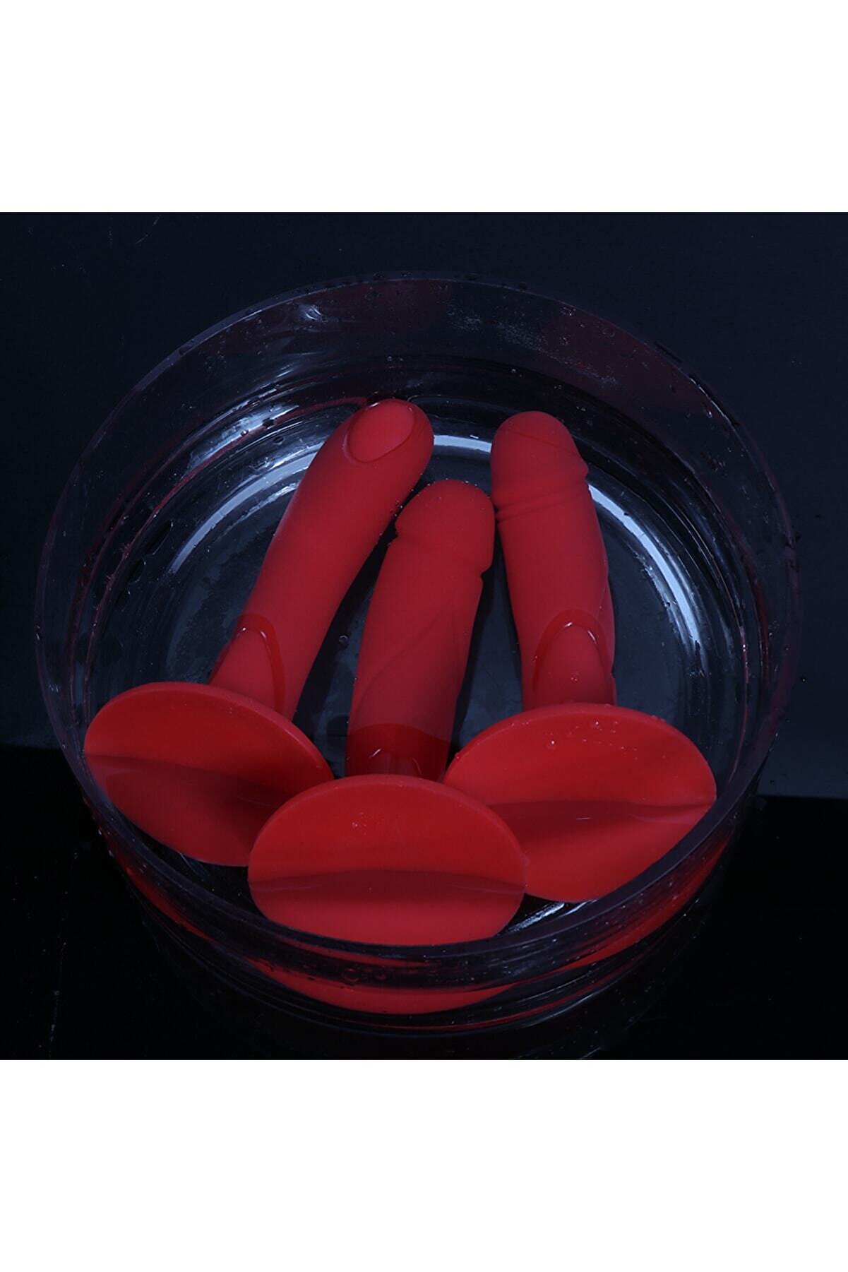 Meyrabest C10 Sli̇kon 16,5 Cm Red Reali̇sti̇k Peni̇s Di̇ldo