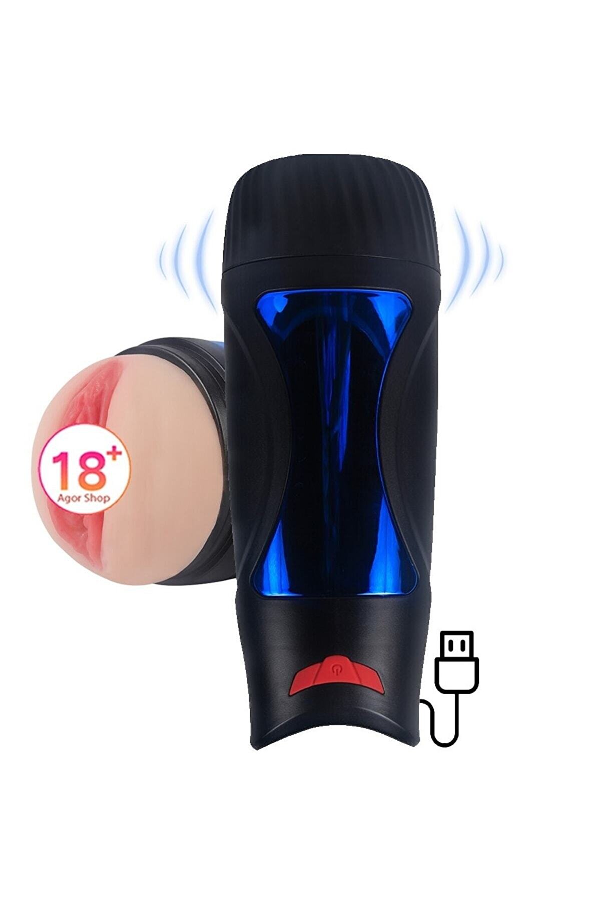 Erox Xi̇se Renee 12 Mod Hava Darbe Ti̇treşi̇mli̇ Reali̇sti̇k Vaji̇na Masturbator