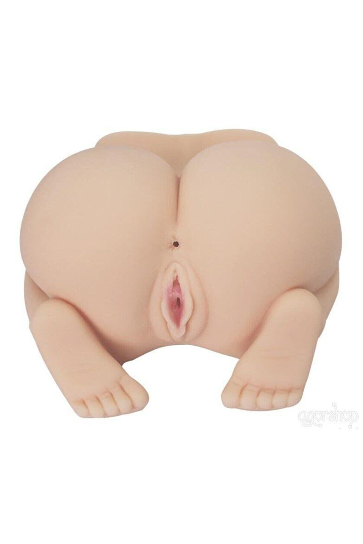 Erox Buttock 2 Işlevli̇ Kullanılabi̇len Ger&ccedil;ek Ten Dokusunda Mast&uuml;rbat&ouml;r + Usb Isıtıcı-Va345