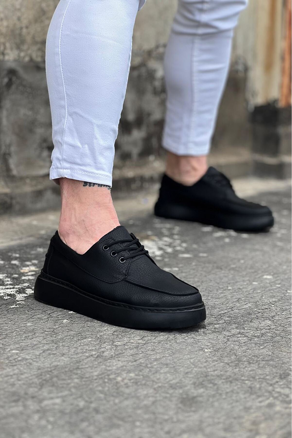 Arda K&ouml;m&uuml;r Ci̇lt Ortopedi̇k Taban Erkek Casual Ayakkabı