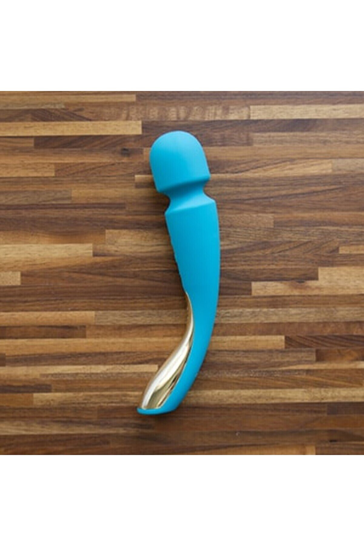 Erox Lelo Smart Wand 2 Medi̇um Negrano Ocean Blue All Over Body Massager Vi̇brat&ouml;r