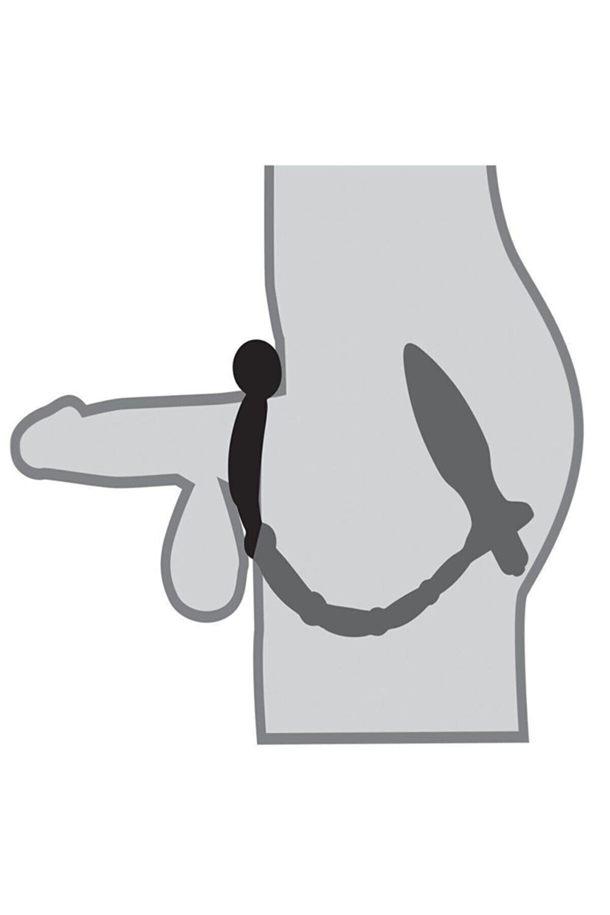 Erox Anal Ass-Ki̇cker Wi̇th Cockri̇ng Peni̇s Halkası Anal Plug Vi̇brat&ouml;r-Af3326-Cm1