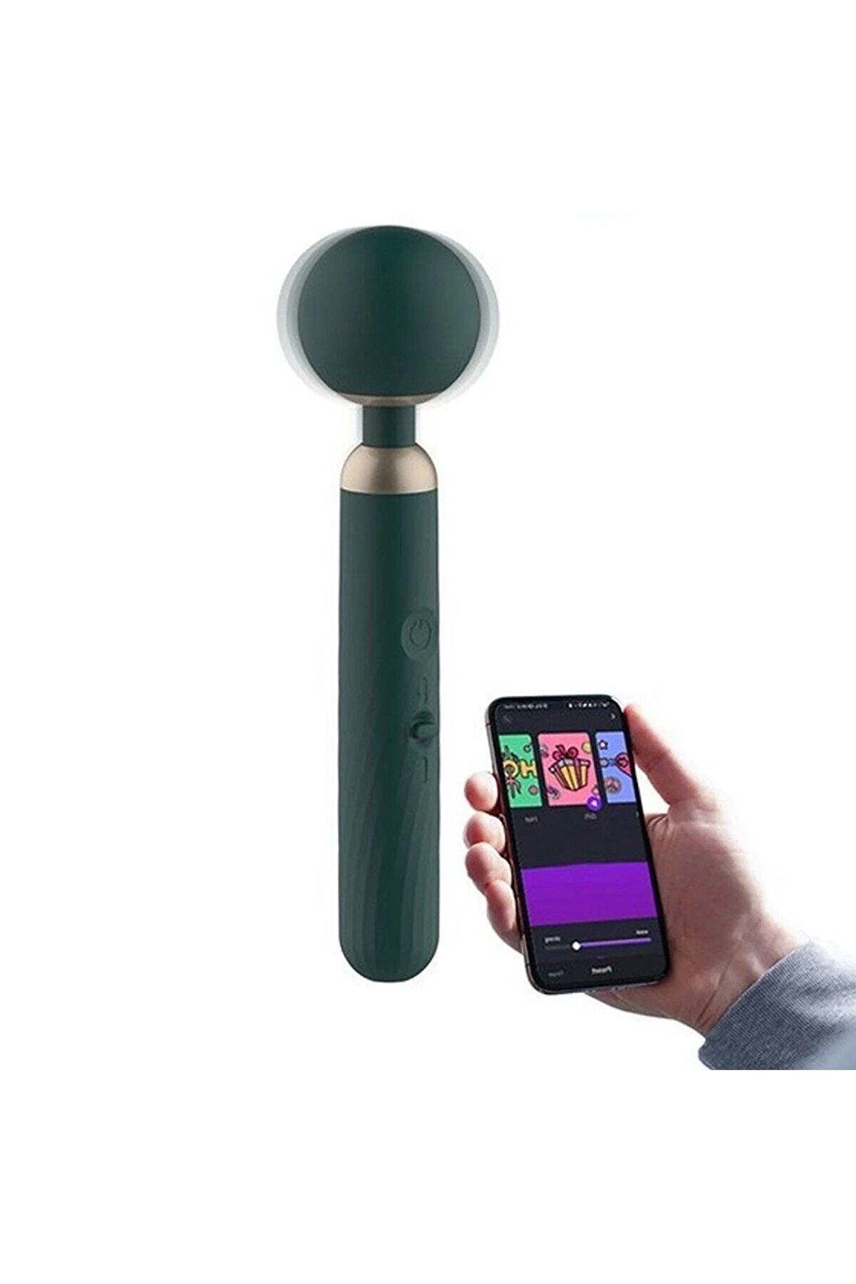 Erox Magi̇c Moti̇on Zeni̇th Telefon Kontroll&uuml; Masaj Wand Vi̇brat&ouml;r