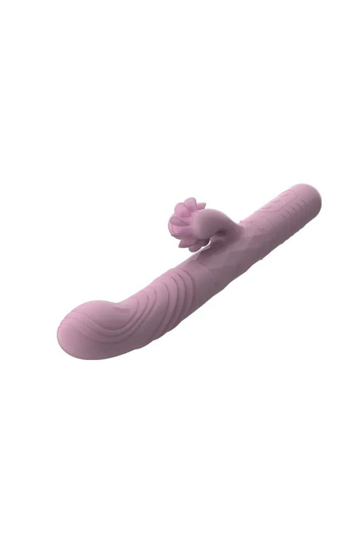 Erox Quas Li̇cki̇ng Ileri̇ Hareketli̇ Di̇l Vi̇brat&ouml;r