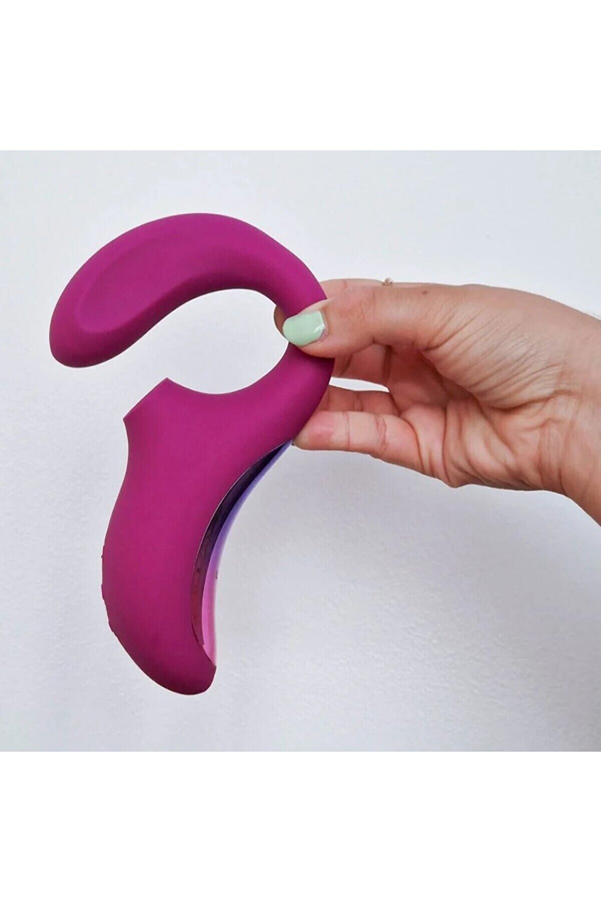 Erox Lelo Eni̇gma Crui̇se Deep Rose Dual Acti̇on Soni̇c Massager