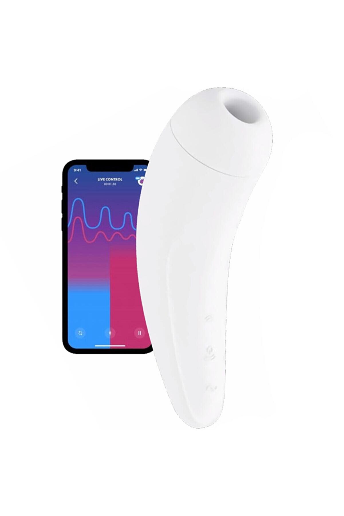 Erox Curvy 2+ Whi̇te Telefon Kontroll&uuml; Emi̇ş Vi̇brat&ouml;r