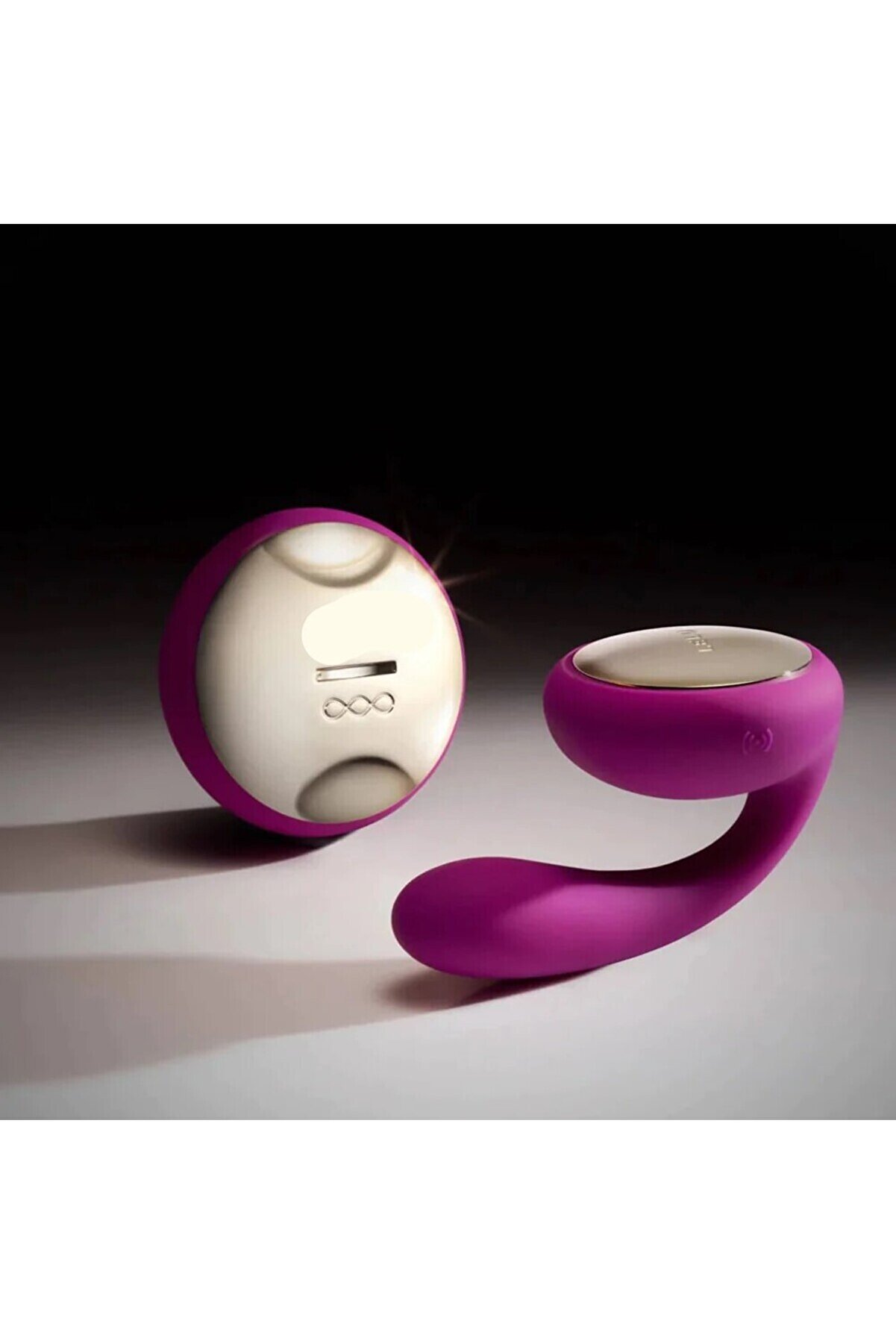 Erox Lelo İda Deep Rose Remote Control Couples Vi̇brat&ouml;r
