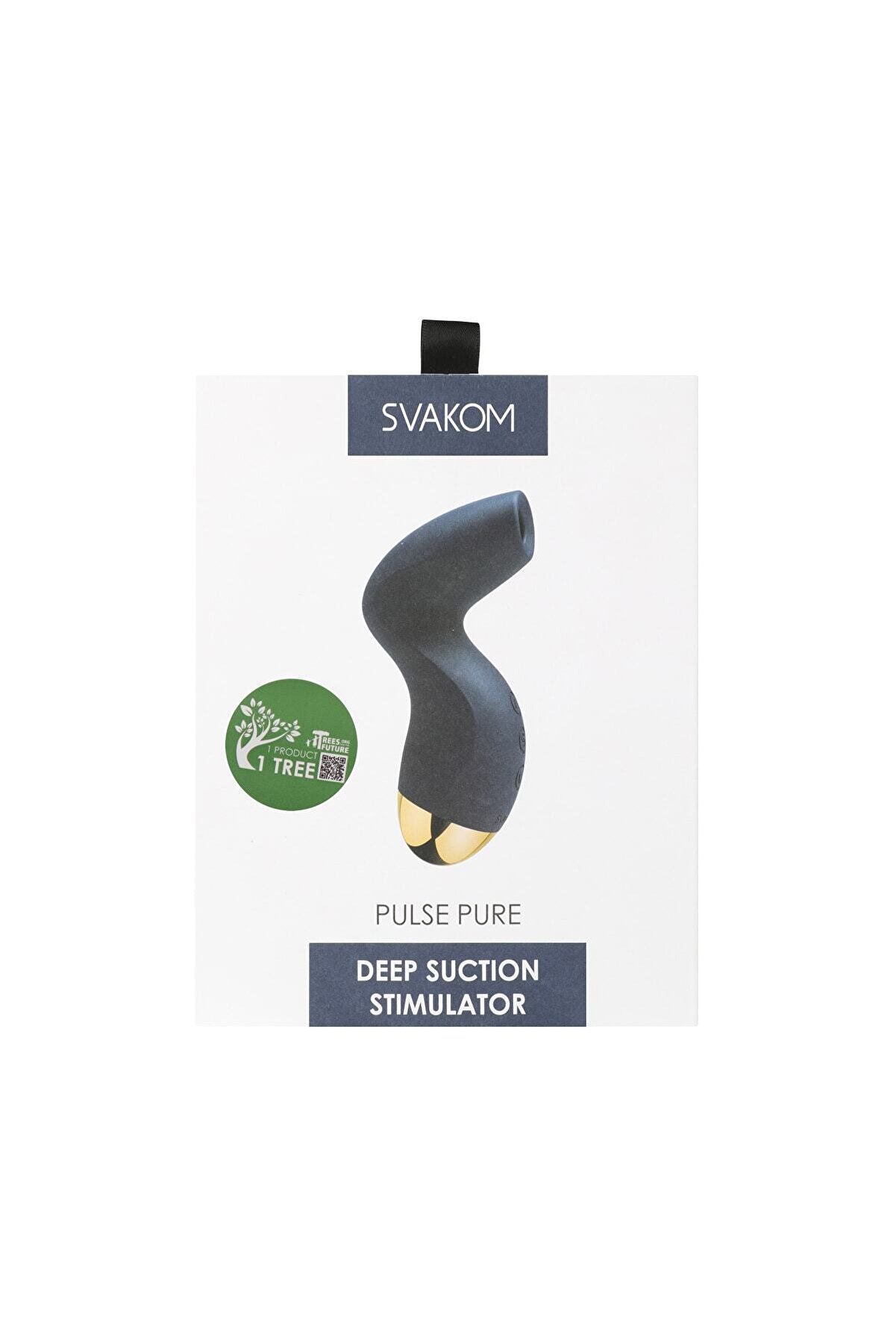 Svakom Pulse Pure Deep Sucti̇on Sti̇mulator Dark Blue