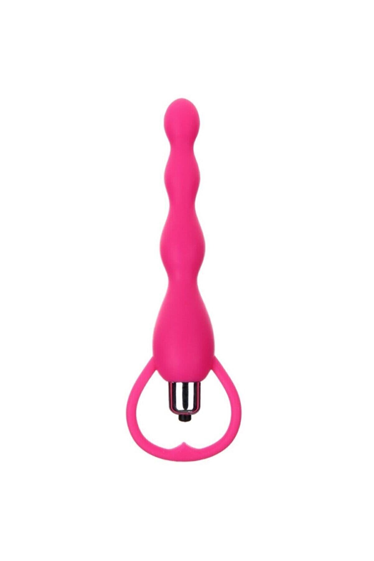 Erox Boğumlu Ti̇treşi̇mli̇ Anal Değnek Vi̇brat&ouml;r Pembe