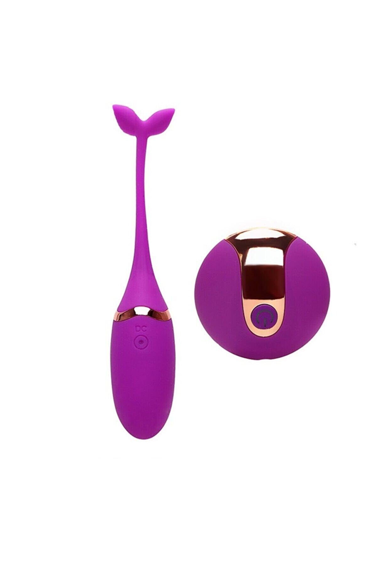 Erox Purple 7 Modlu Ti̇treşi̇mli̇ Uzaktan Kumandalı Şarjlı Vi̇brat&ouml;r