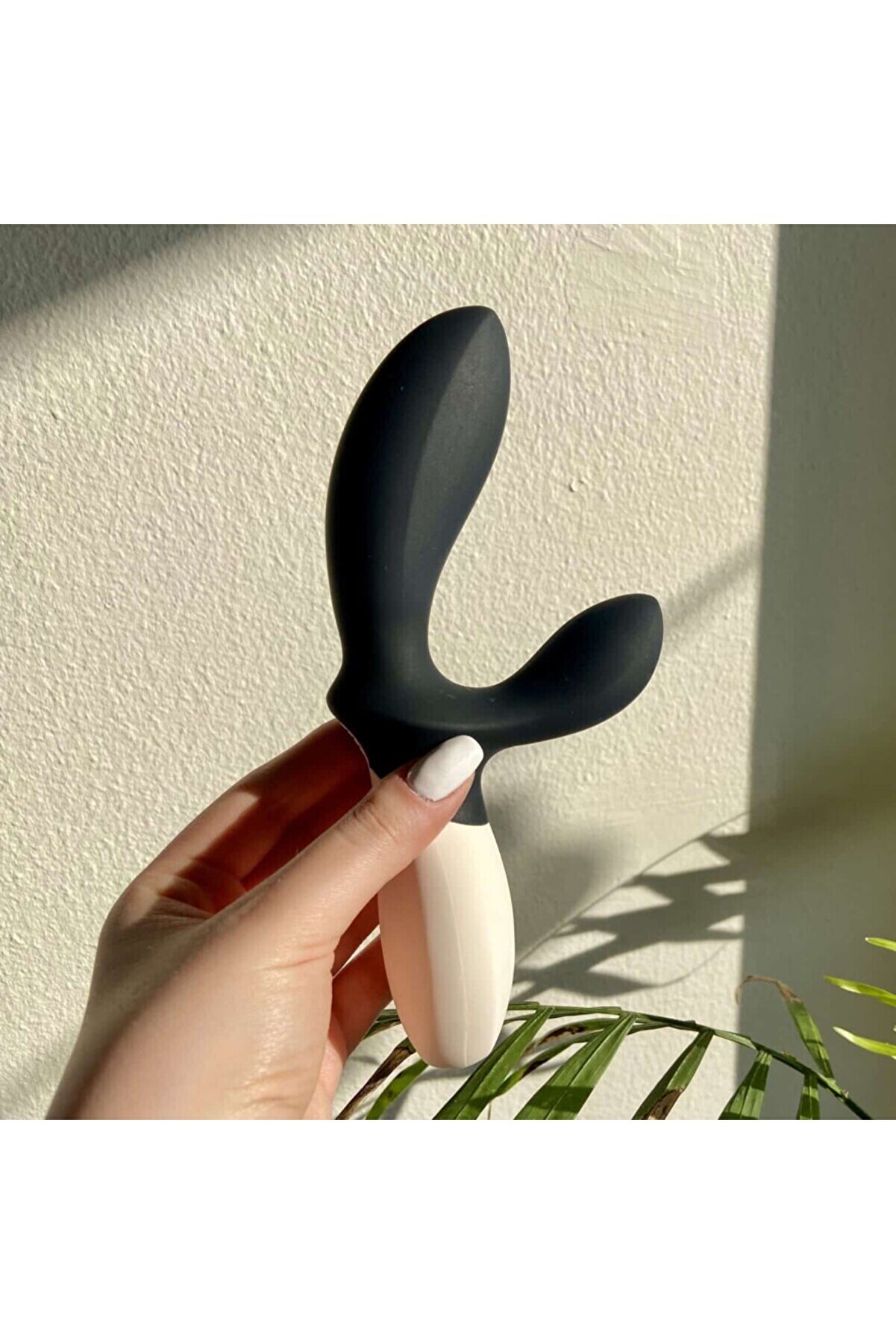 Erox Vi̇brati̇ng Prostate Massager Si̇yahbeyaz