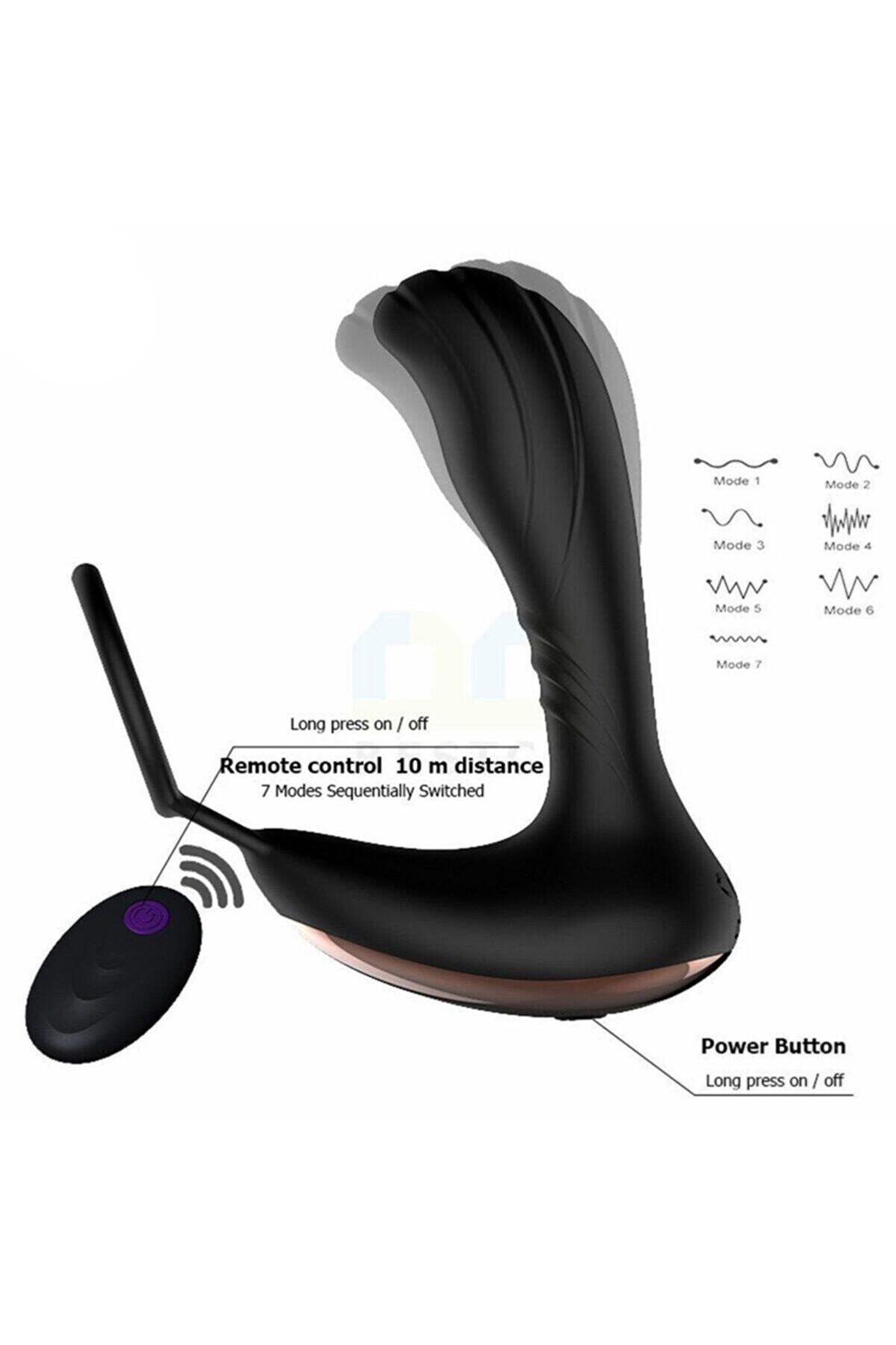 Erox Uzaktan Kumandalı Tools Prostate Massage Masaj Aleti̇ Vi̇brat&ouml;r