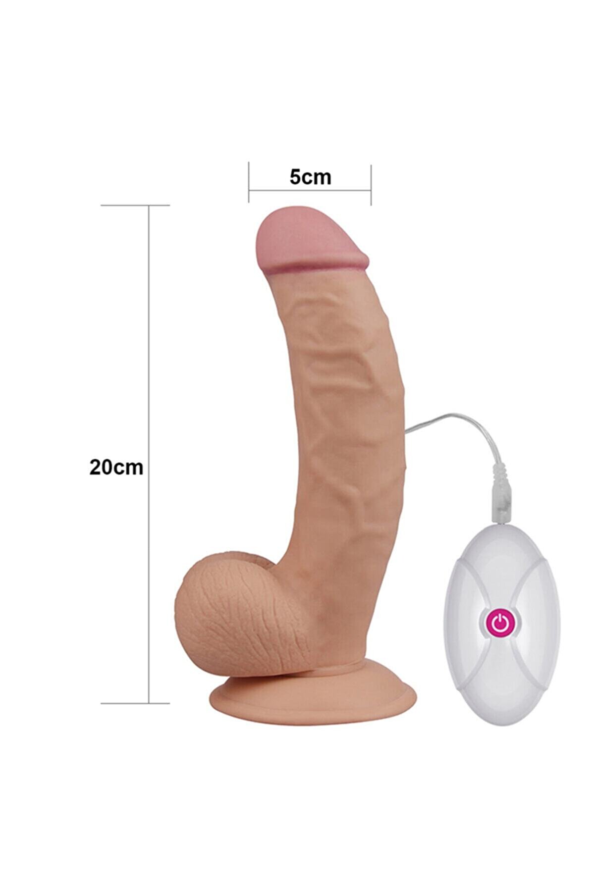 Lovetoy Ultra Soft Vi̇brati̇ng 10 Modlu Reali̇sti̇k Vi̇brat&ouml;r