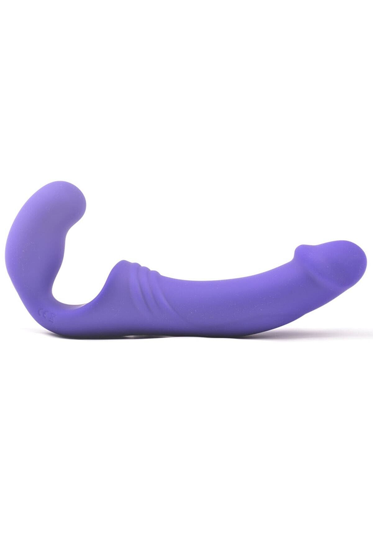 Erox Ti̇treşi̇mli̇ Double Ri̇der Strapless Strap-On Mor