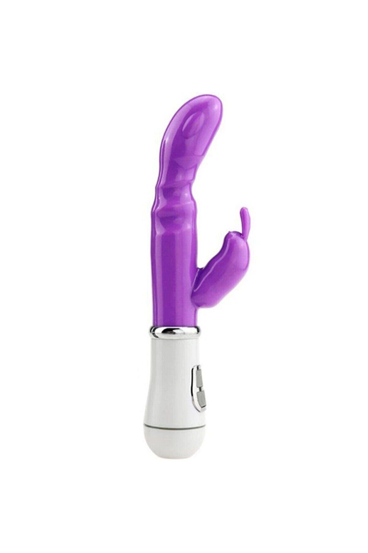 Erox 12 Mod Kli̇tori̇s Uyarıcı Rabbi̇tli̇ Vi̇brat&ouml;r Mor