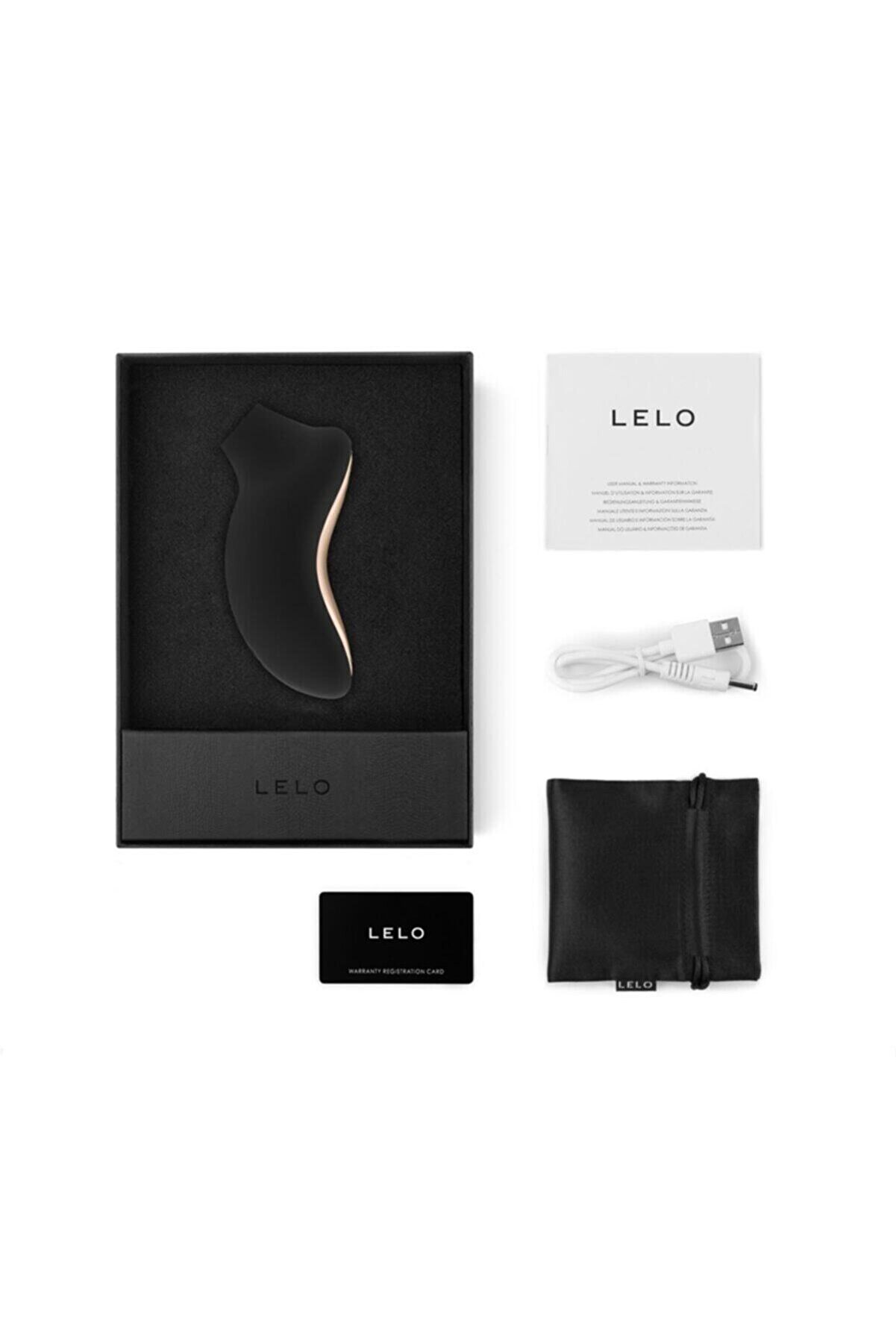 Lelo Sona 2 Crui̇se Soni̇c Black Emi̇ş G&uuml;&ccedil;l&uuml; Kli̇tori̇s Masaj Aleti̇ Agr