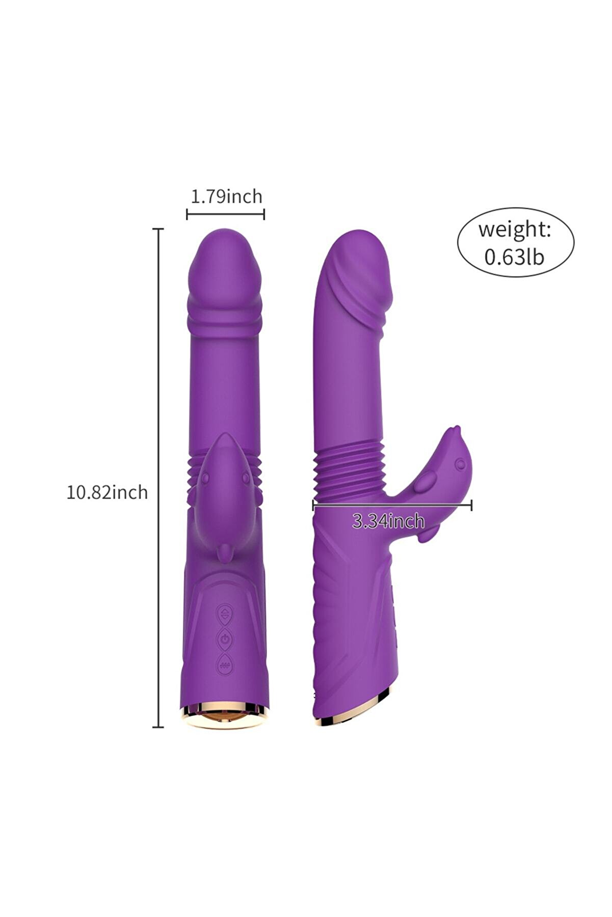 Erox Vantuzlu Ileri̇ Geri̇ Hareketli̇ Rabbi̇tli̇ Tavşan Vi̇brat&ouml;r