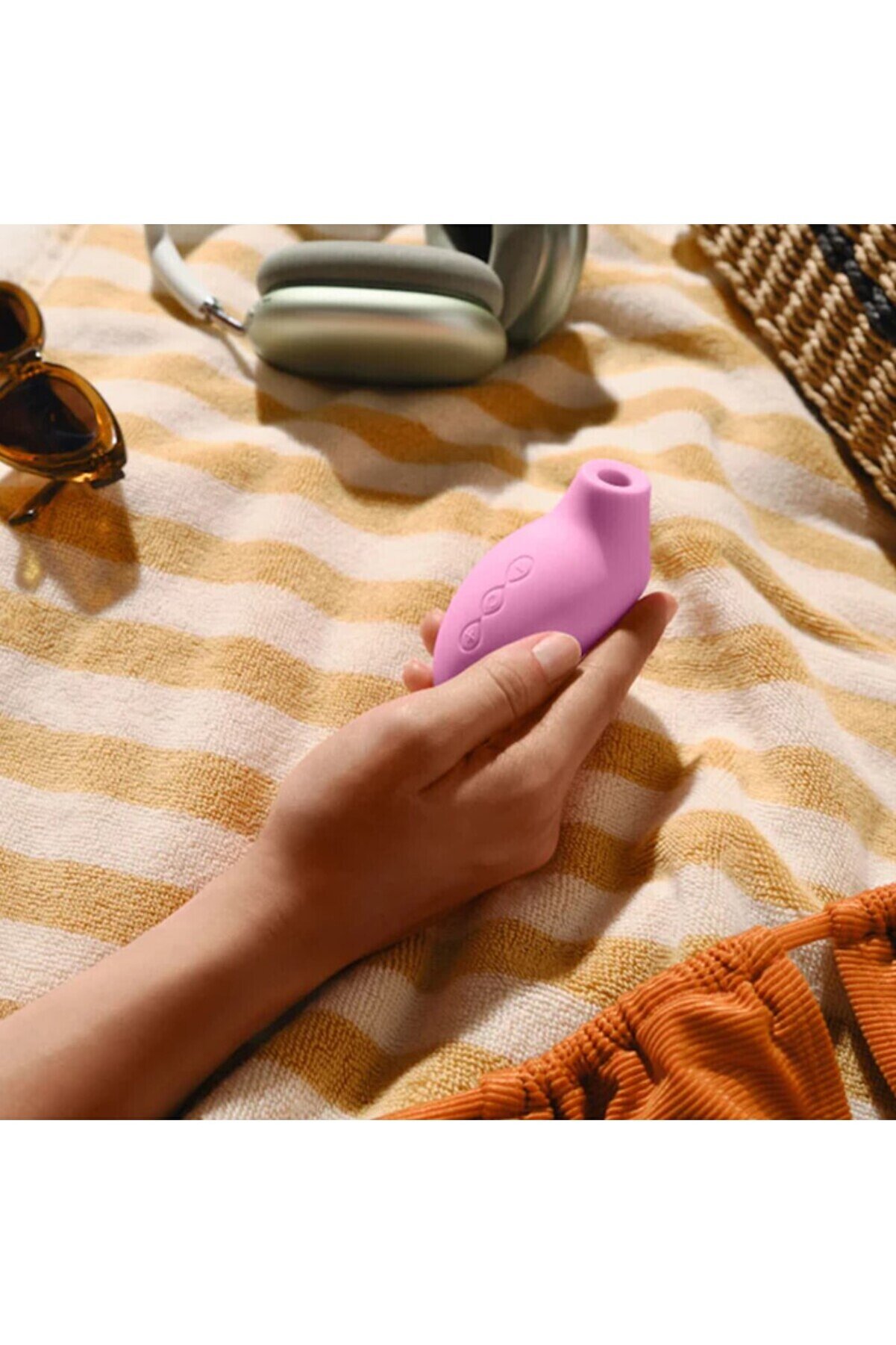 Erox Lelo Sona Soni̇c Cli̇toral Pi̇nk Massager Emi̇ş Vi̇brat&ouml;r