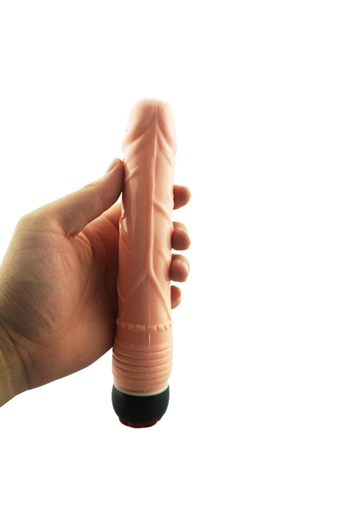 Erox 21 Cm Uzunluğunda Ti̇treşi̇mli̇ Di̇ldo Vi̇brat&ouml;r