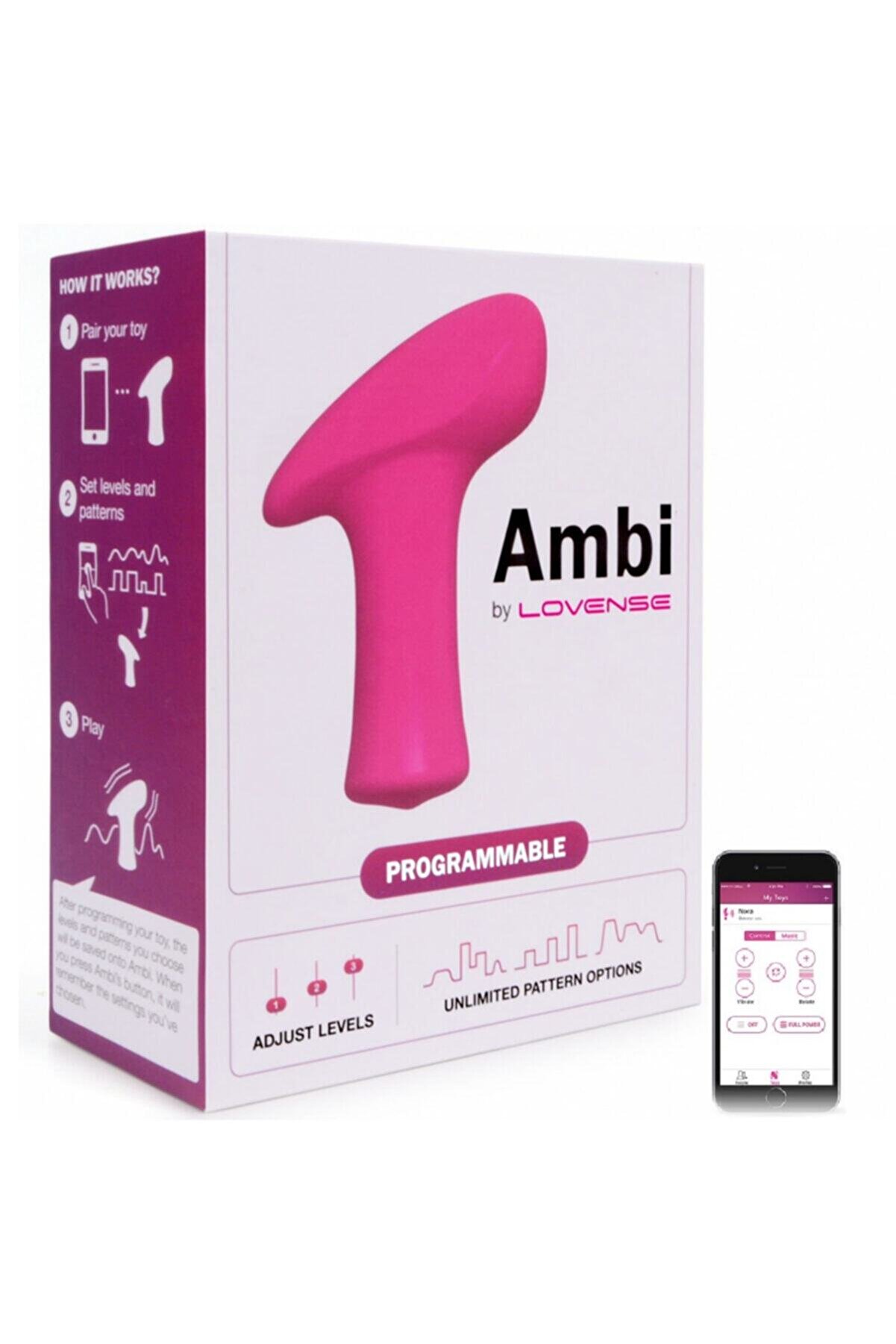 Lovense Ambi̇ Telefon Kontroll&uuml; Vi̇brat&ouml;r