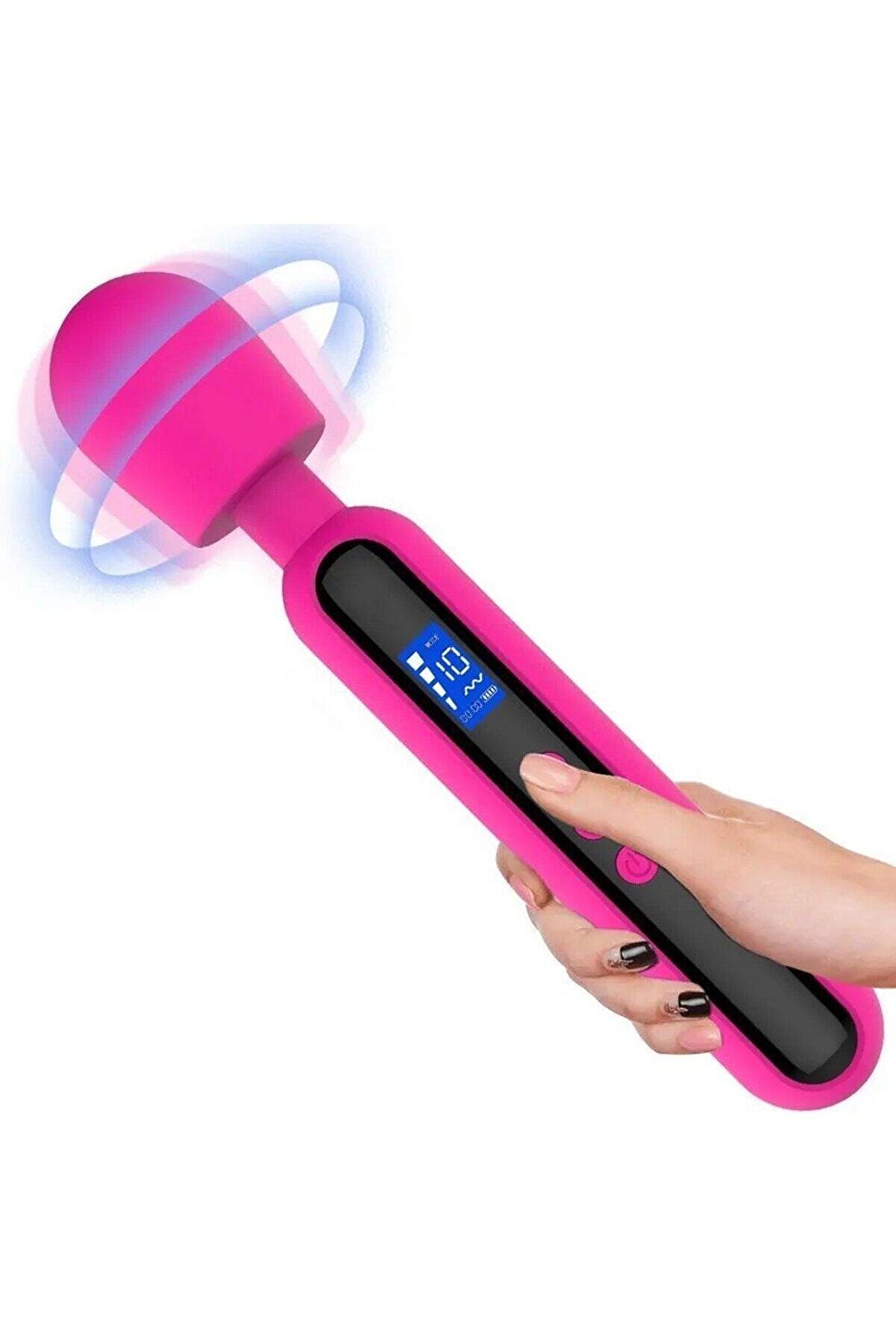 Erox Shumi̇x Oem Ultra G&uuml;&ccedil;l&uuml; Sli̇ke Si̇li̇kon Masaj Wand Vi̇brat&ouml;r