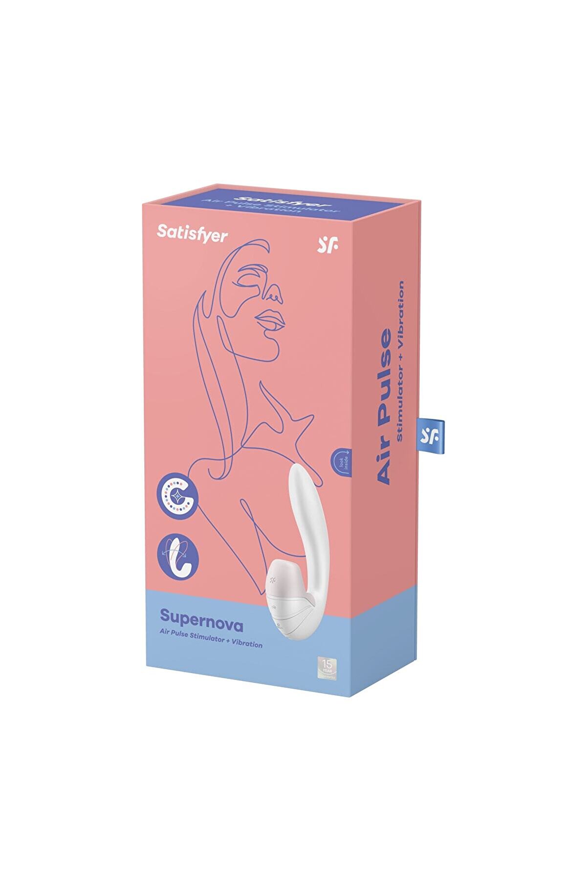 Erox Insertable Ai̇r Pulse Vi̇brat&ouml;r