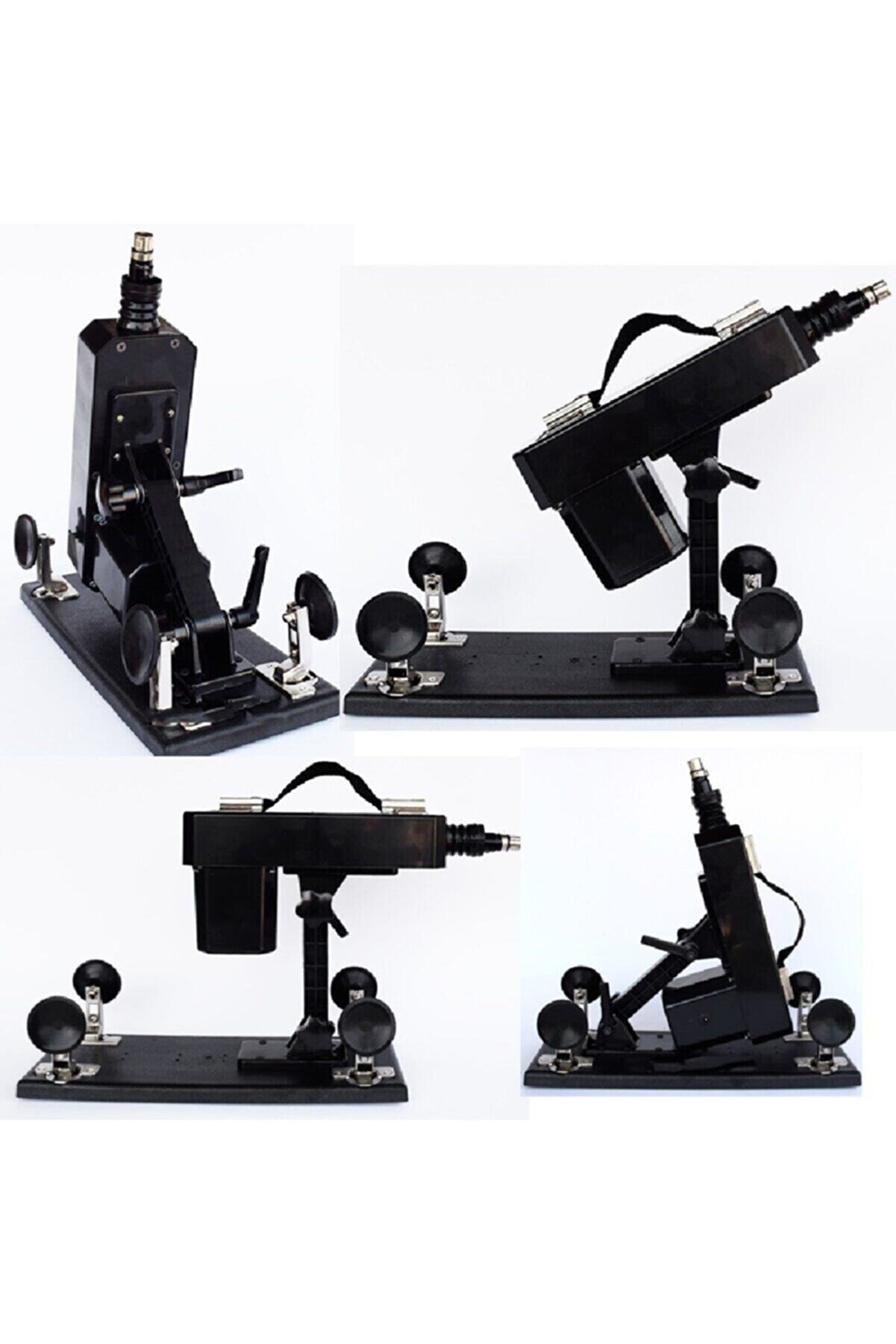 Erox Machi̇ne Gun Ayarlanabi̇li̇r &Ccedil;ok G&uuml;&ccedil;l&uuml; Vantuzlu Seks Maki̇nesi̇