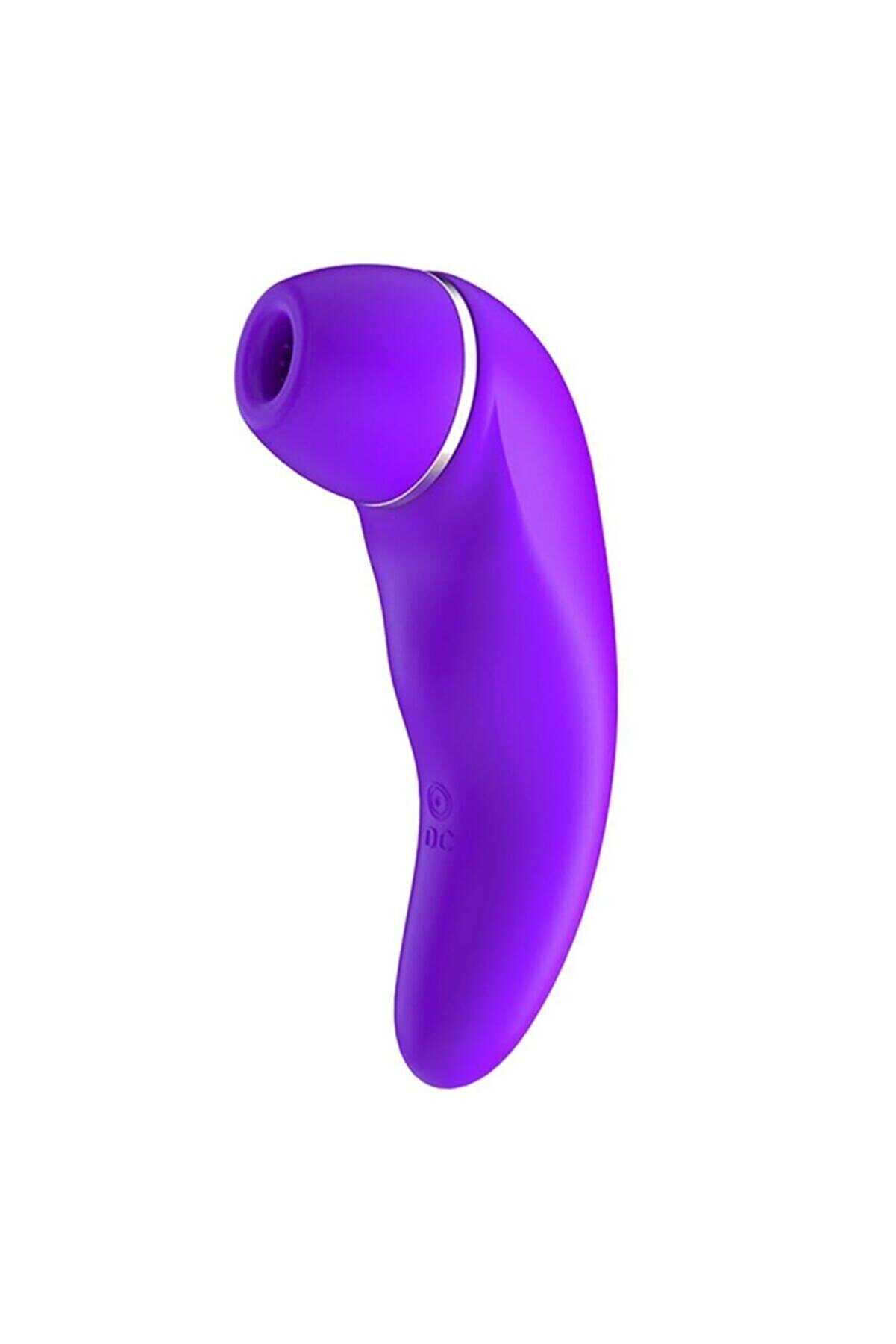 Erox Emi̇ş G&uuml;&ccedil;l&uuml; Tongue Hot Vi̇brat&ouml;r Purple