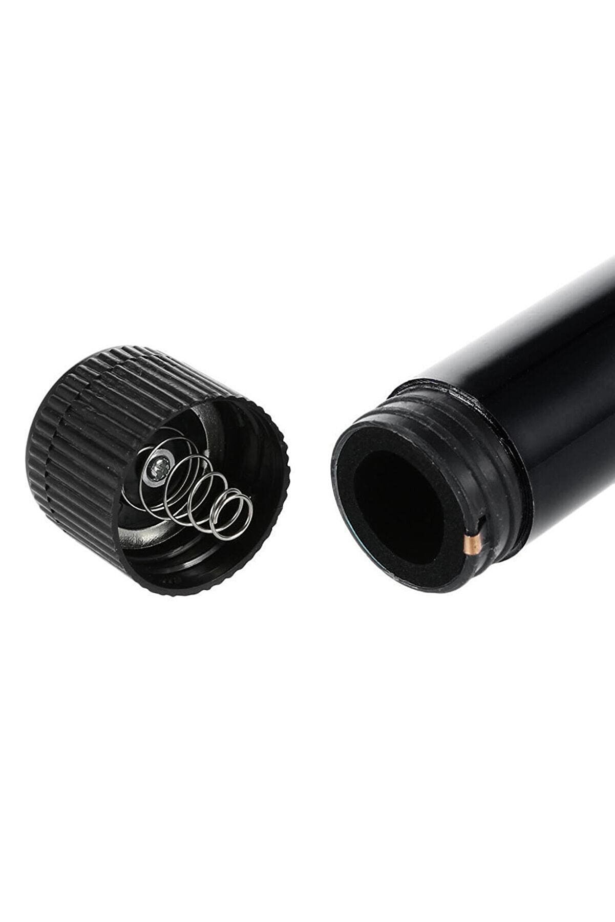 Erox Melo Black Metal Vi̇brati̇ng Anal Ve Vaji̇nal Metal Vi̇brat&ouml;r