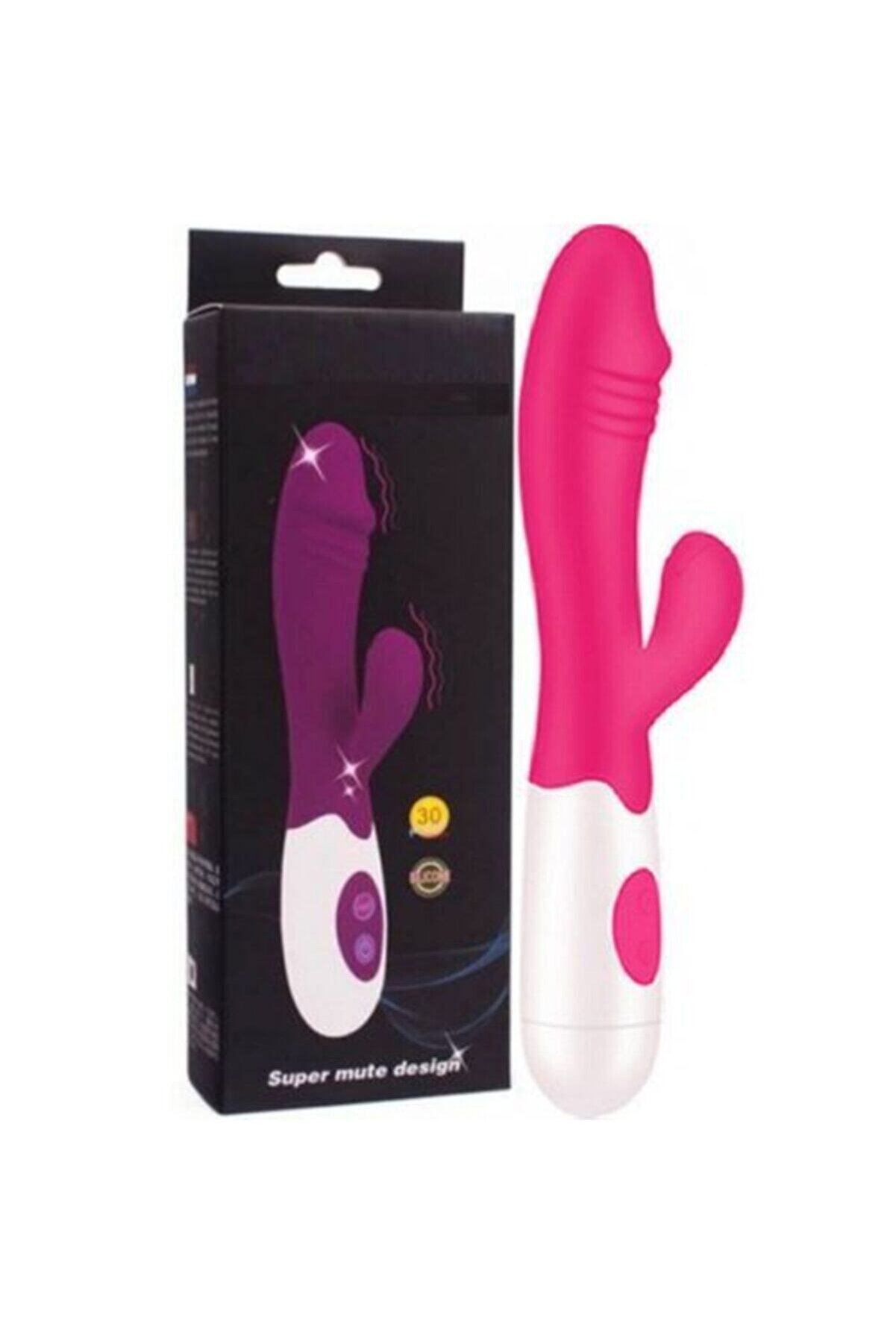 Erox Ultra Esnek Yapıda Kli̇tori̇s Uyarıcı Rabbi̇tli̇ Vi̇brat&ouml;r