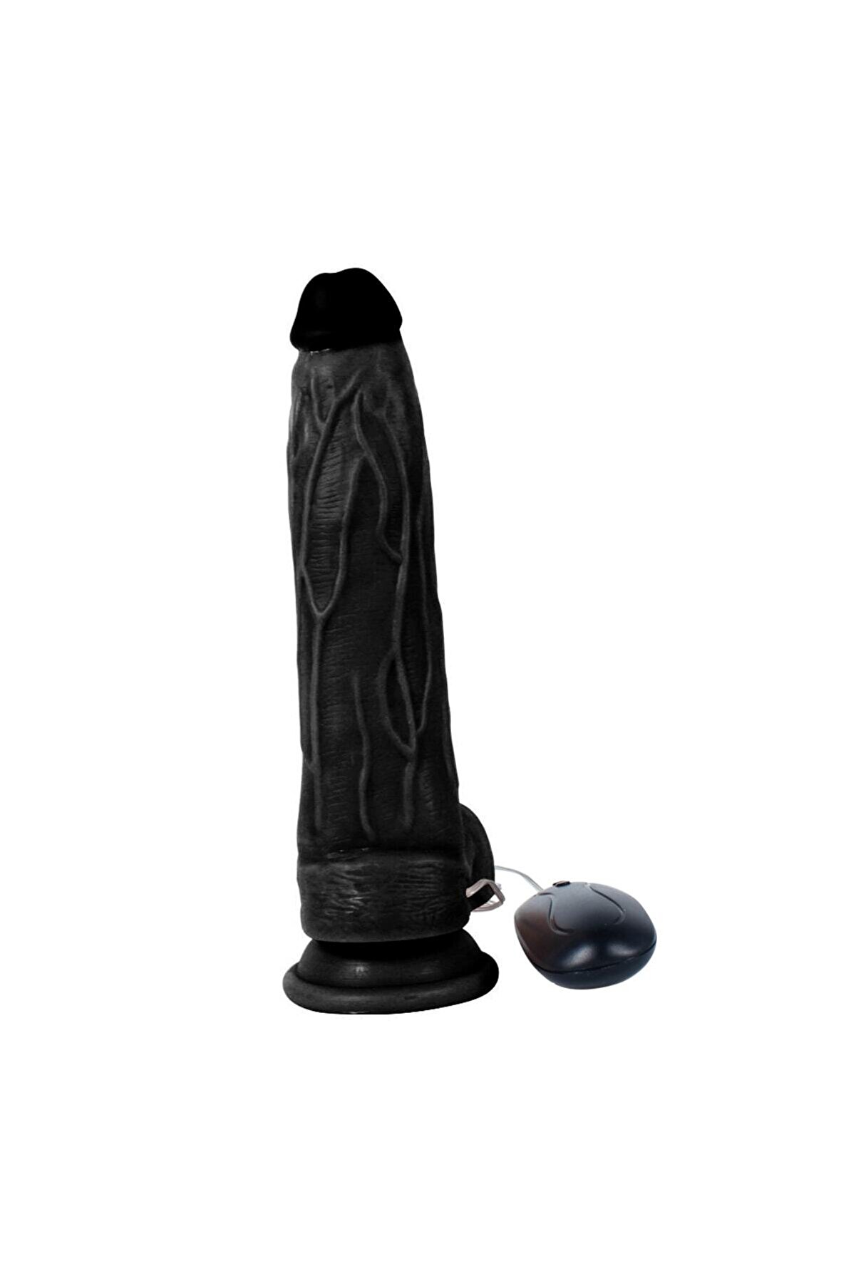 Erox Holy Dragon 20,5 Cm Ti̇treşi̇mli̇ Black Reali̇sti̇k Peni̇s Di̇ldo Vi̇brat&ouml;r