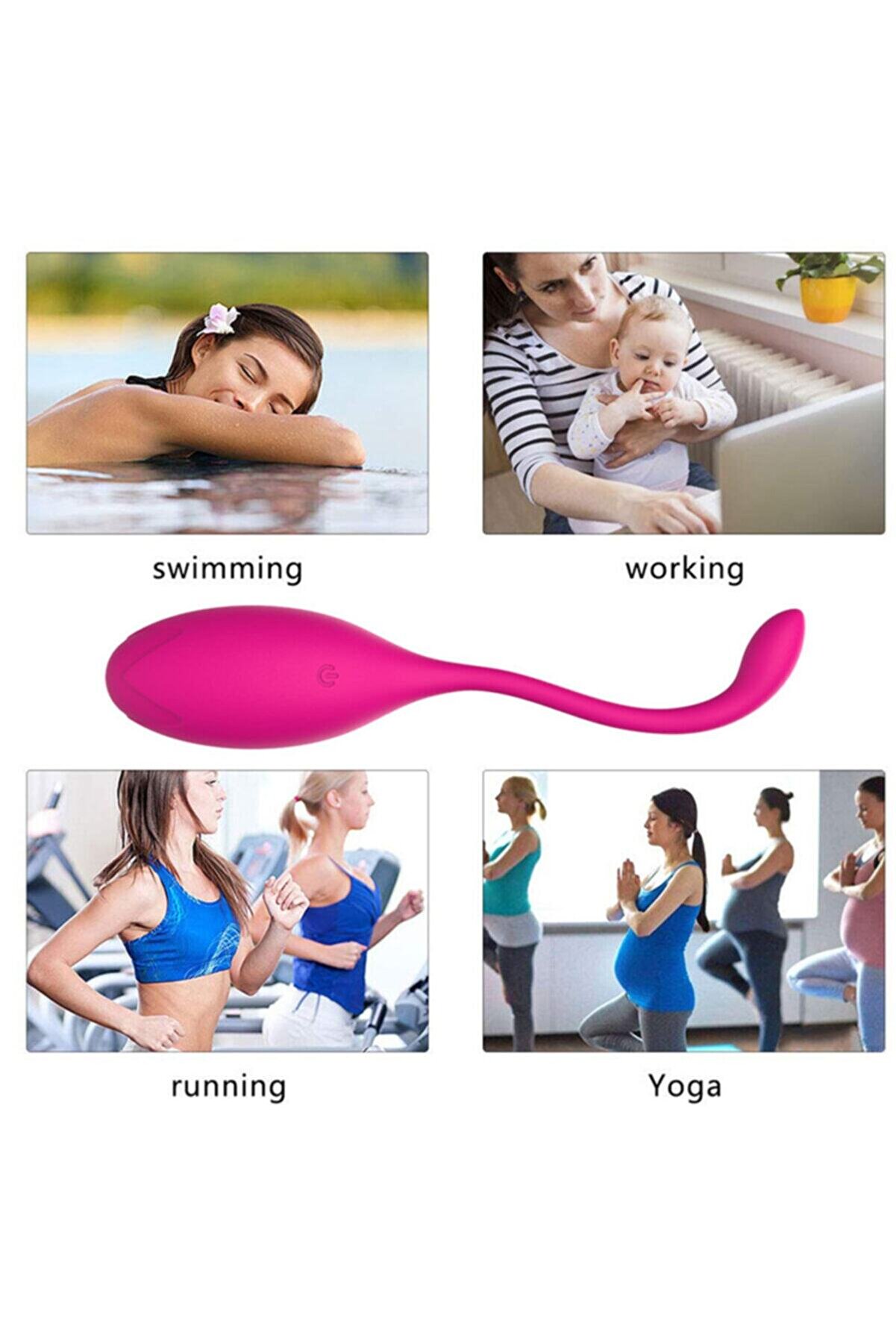 Erox Uzaktan Kumanda Kegel Egzersi̇z Vi̇brat&ouml;r&uuml;