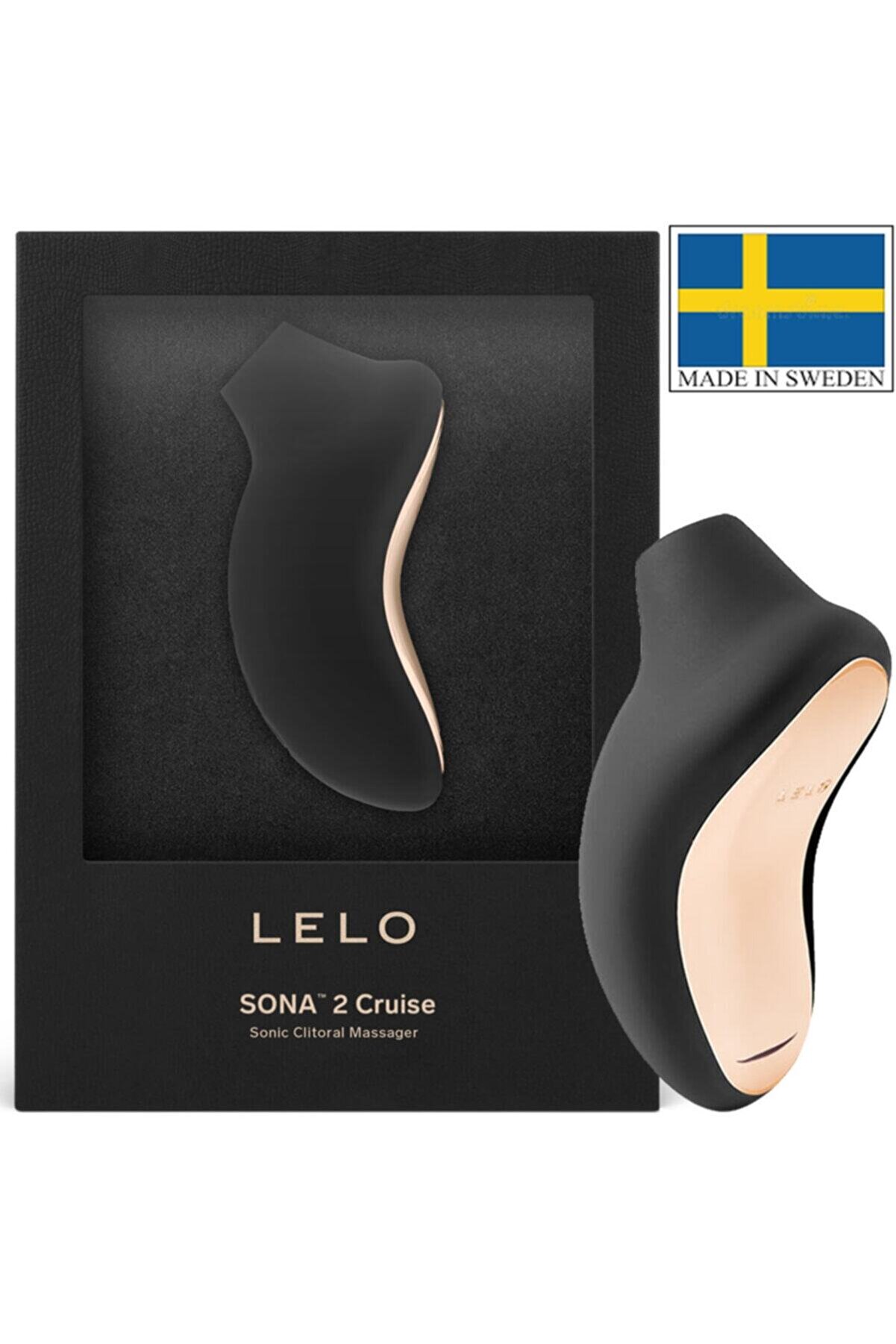 Lelo Sona 2 Crui̇se Soni̇c Black Emi̇ş G&uuml;&ccedil;l&uuml; Kli̇tori̇s Masaj Aleti̇ Agr