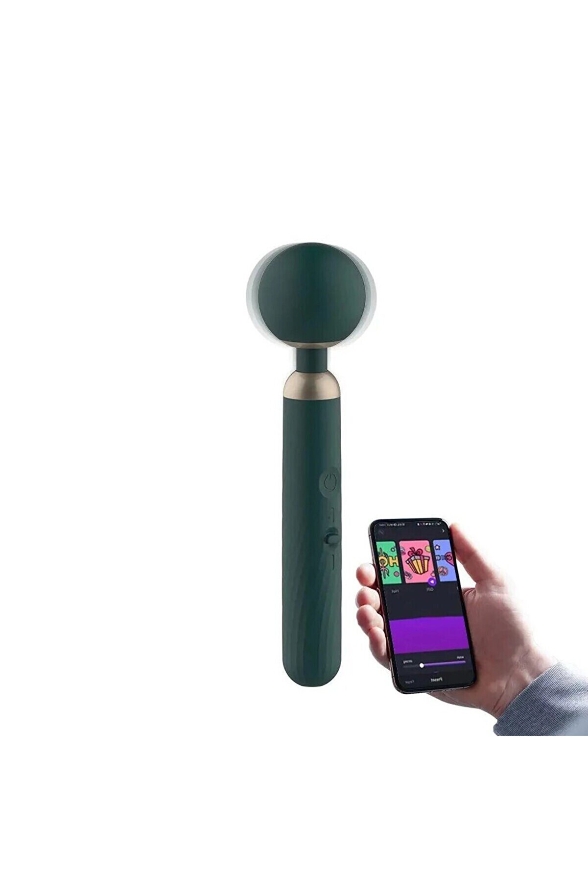 Erox Magi̇c Moti̇on Zeni̇th Telefon Kontroll&uuml; Masaj Wand Vi̇brat&ouml;r