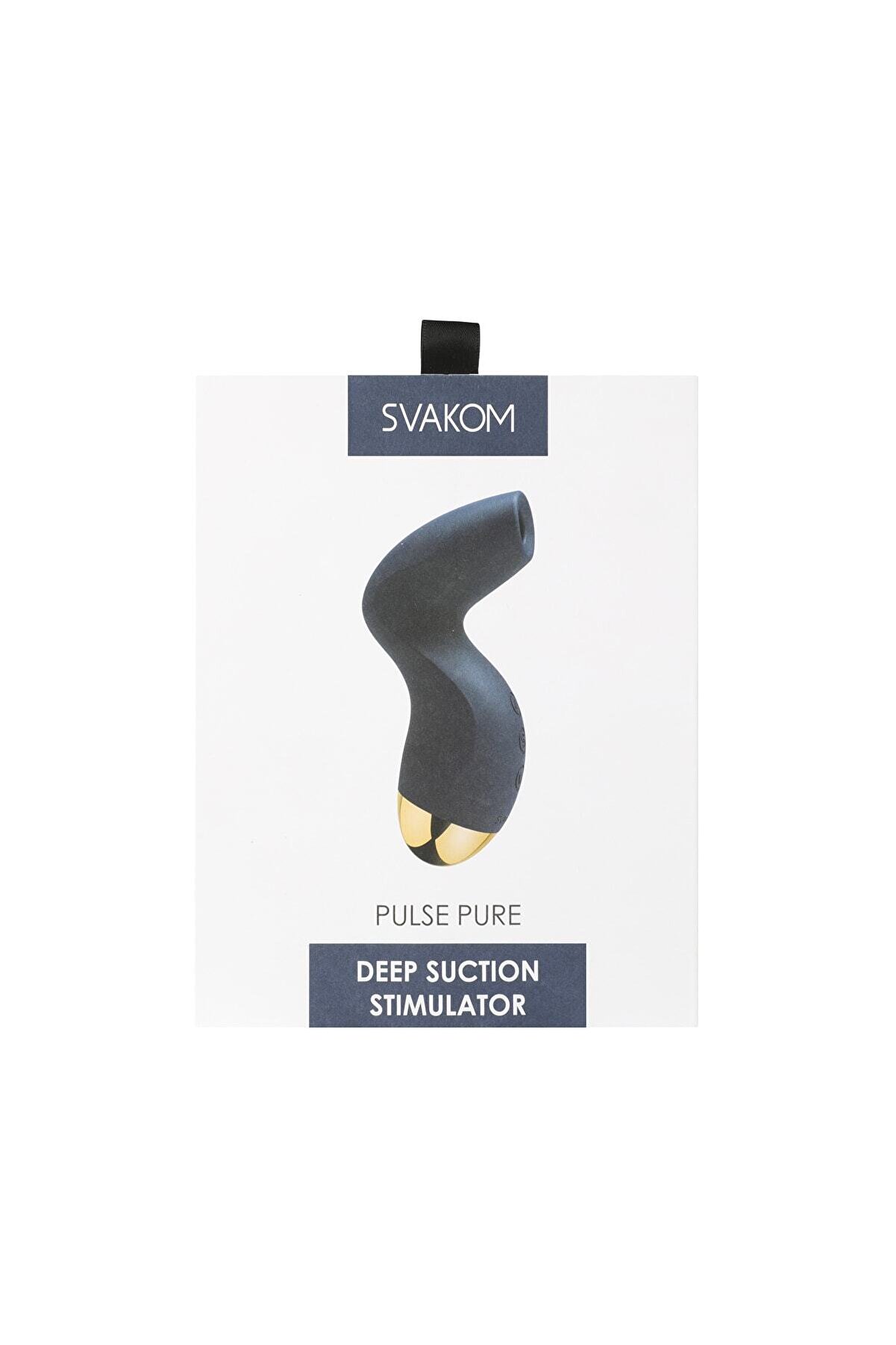 Svakom Pulse Pure Deep Sucti̇on Sti̇mulator Dark Blue