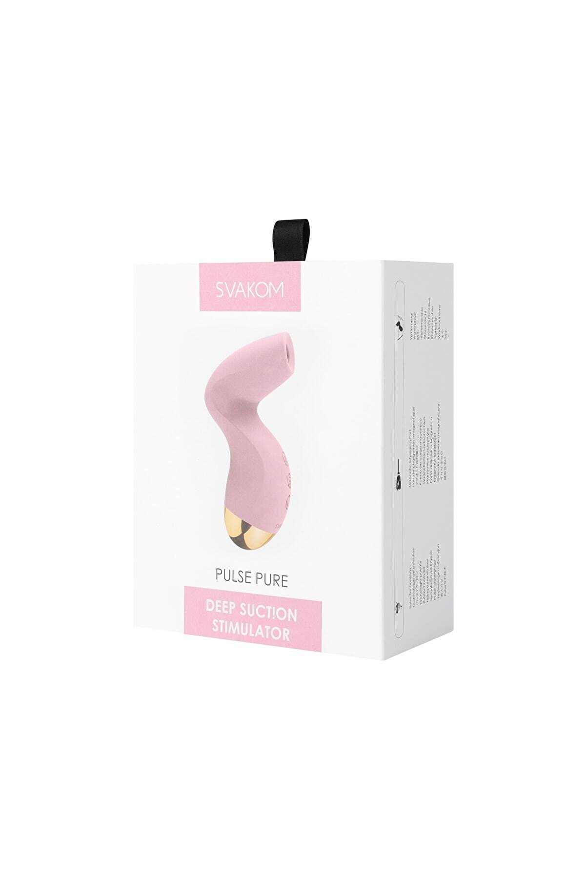 Erox Pulse Pure Deep Sucti̇on Sti̇mulator Pale Pi̇nk