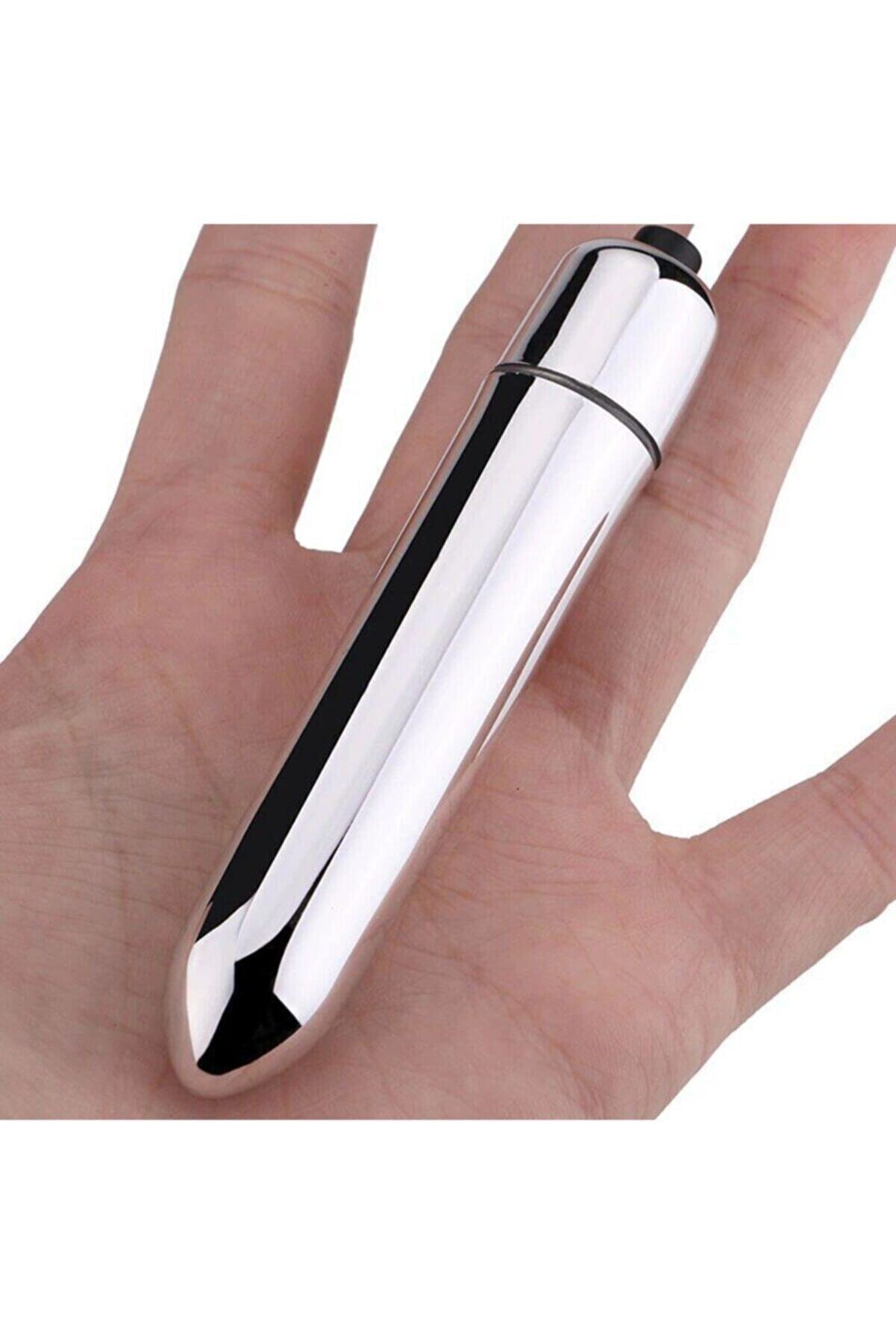 Erox 10 Modlu Mi̇ni̇ Metal Ti̇treşi̇mli̇ Kadınlar I&ccedil;i̇n Kurşun Vi̇brat&ouml;r