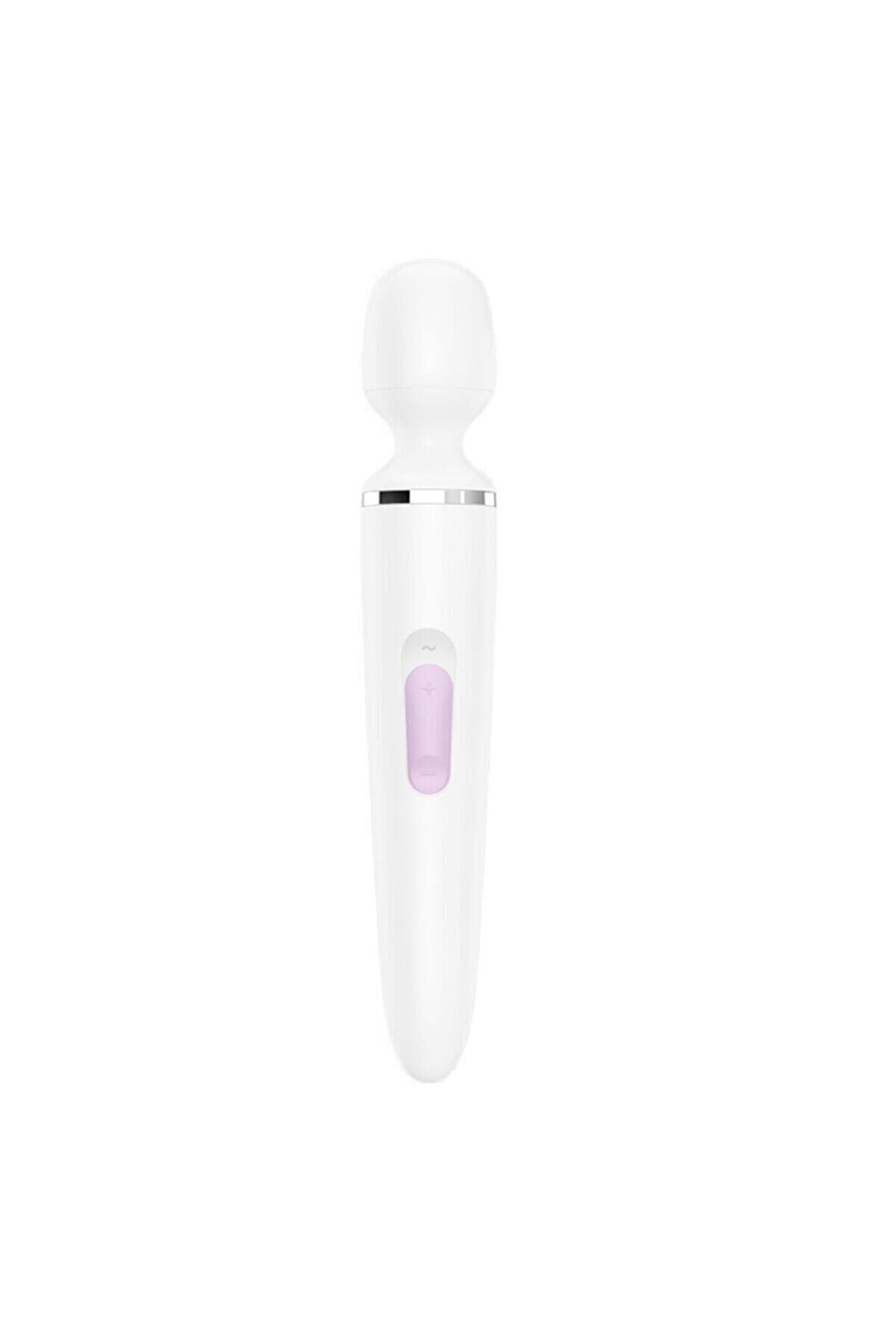 Erox Wand-Er Women G&uuml;&ccedil;l&uuml; Ti̇treşi̇mli̇ B&uuml;y&uuml;k Boy Ti̇treşi̇mli̇ Masaj Aleti̇ Vi̇brat&ouml;r+Jel