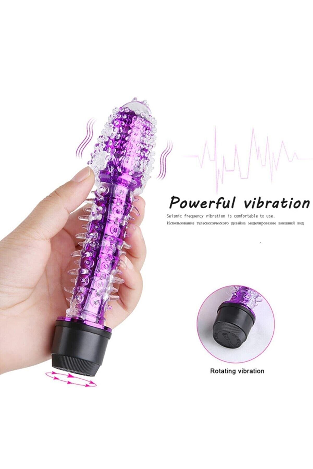 Erox G-Sti̇mulant Pembe Multi̇ Speed Jel Vi̇brat&ouml;r