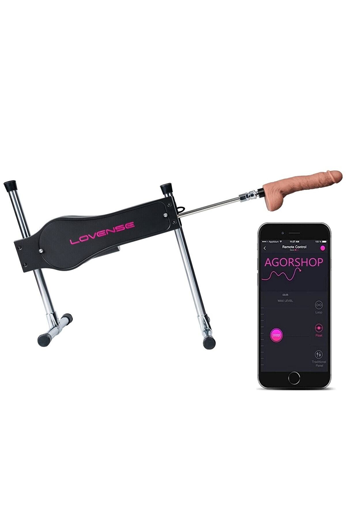 Lovense Uzak Mesafe Akıllı Telefon Kontroll&uuml; Seks Maki̇nesi̇ Vi̇brat&ouml;r