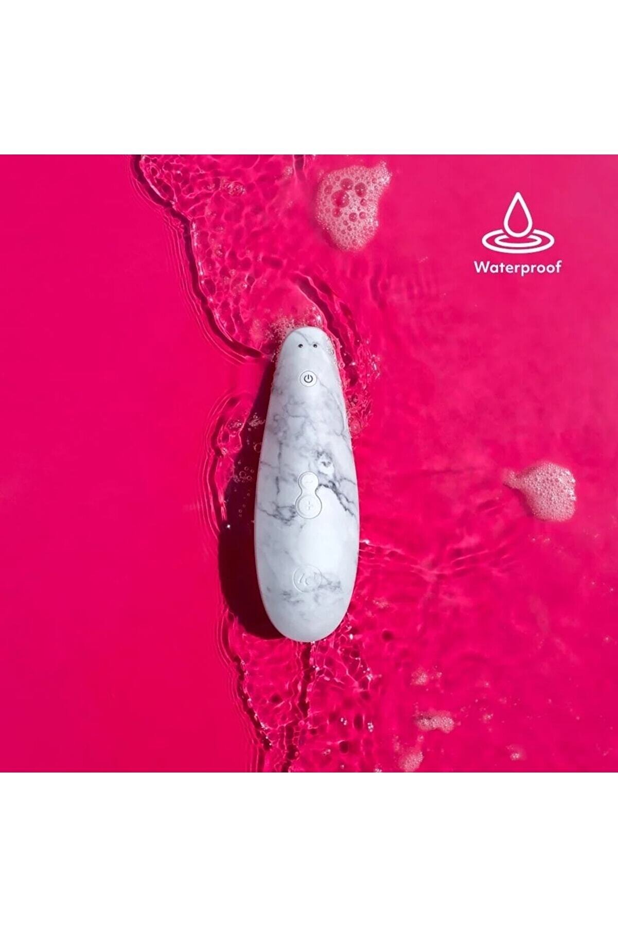 Erox Mari̇lyn Monroe&trade; Speci̇al Edi̇ti̇on Whi̇te Marble &Ouml;zel &Uuml;reti̇m Vi̇brat&ouml;r